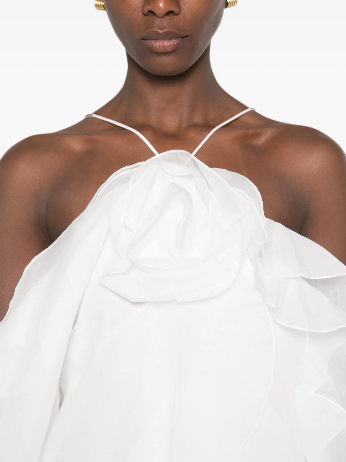 Pandorea layered ruffled maxi dress