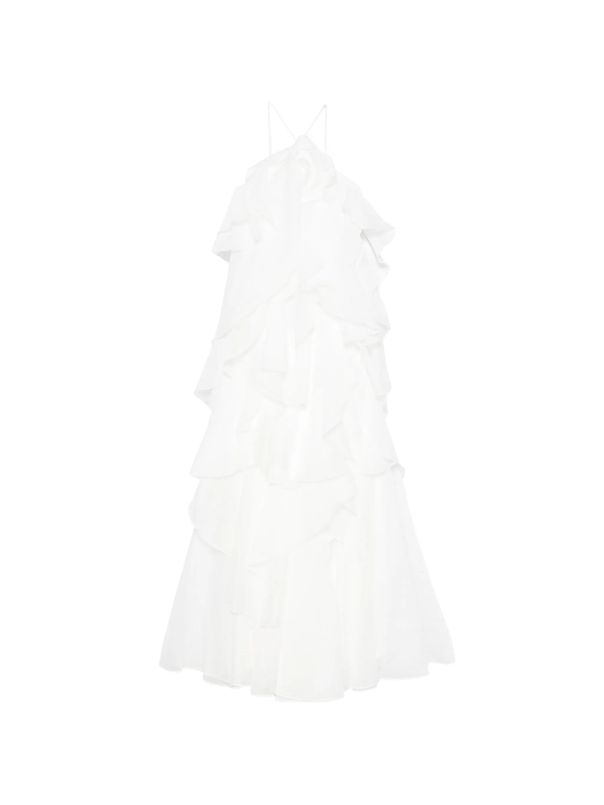 Pandorea layered ruffled maxi dress
