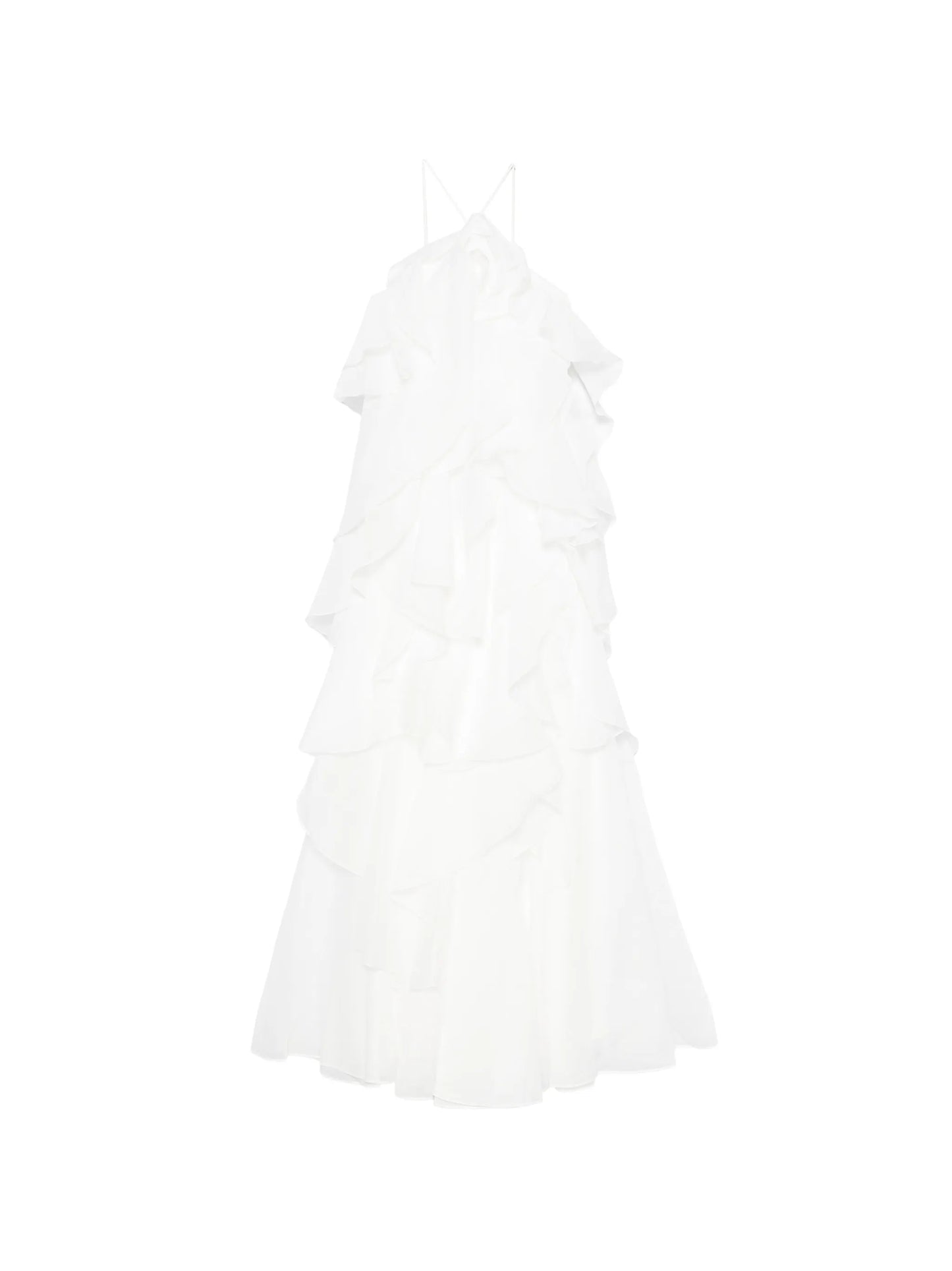 Pandorea layered ruffled maxi dress