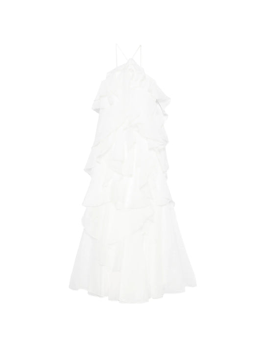 Pandorea layered ruffled maxi dress