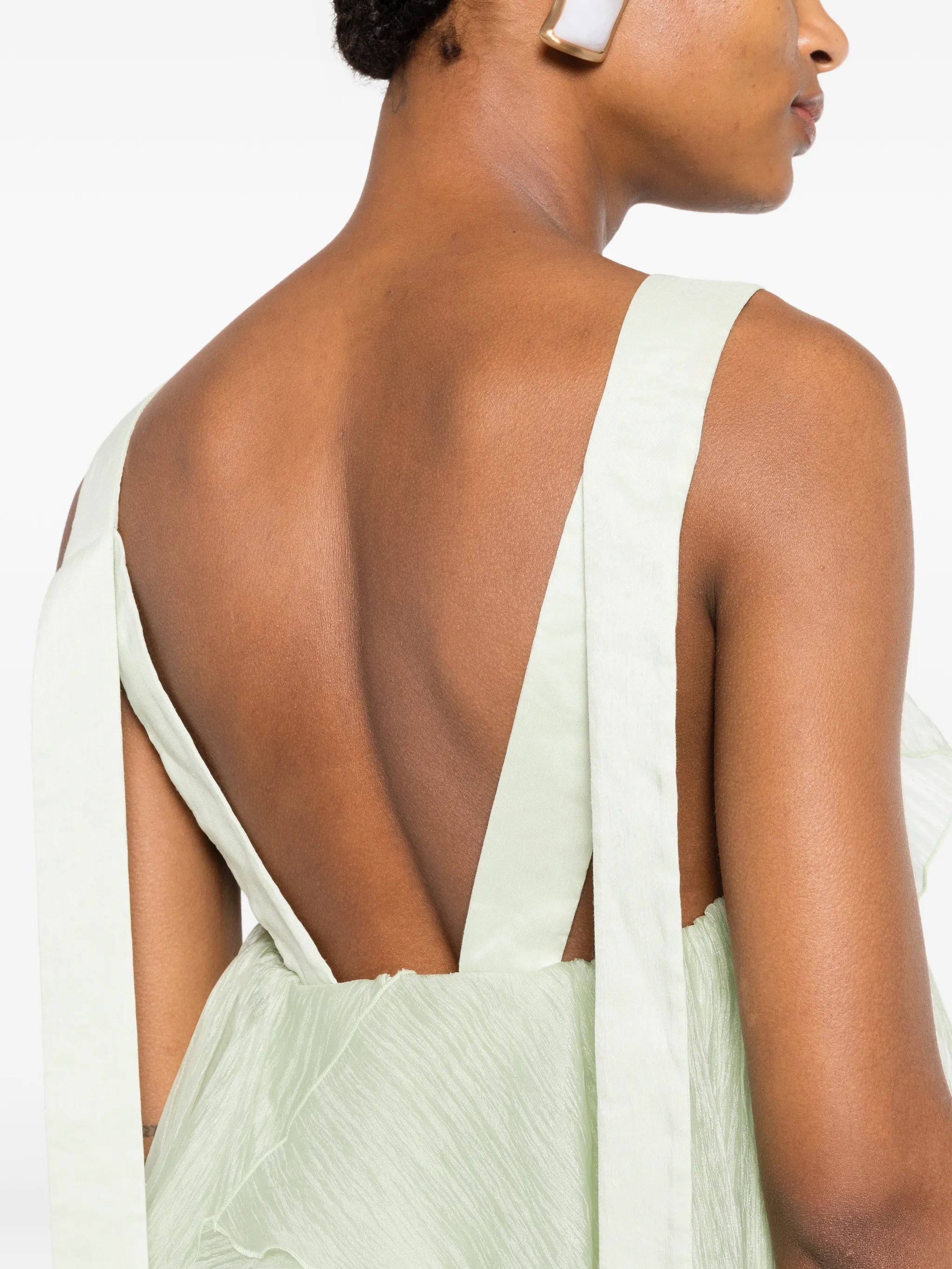 Athena ruffled dress