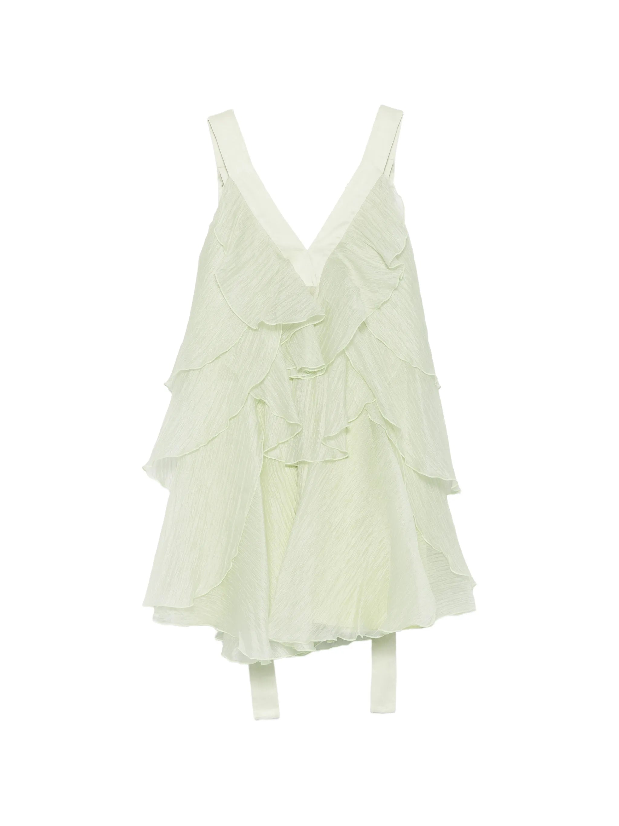 Athena ruffled dress