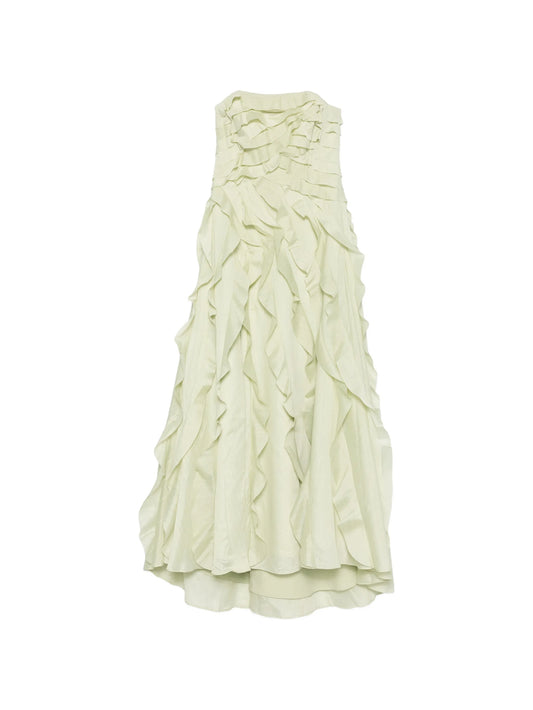 Allairie ruffled gown