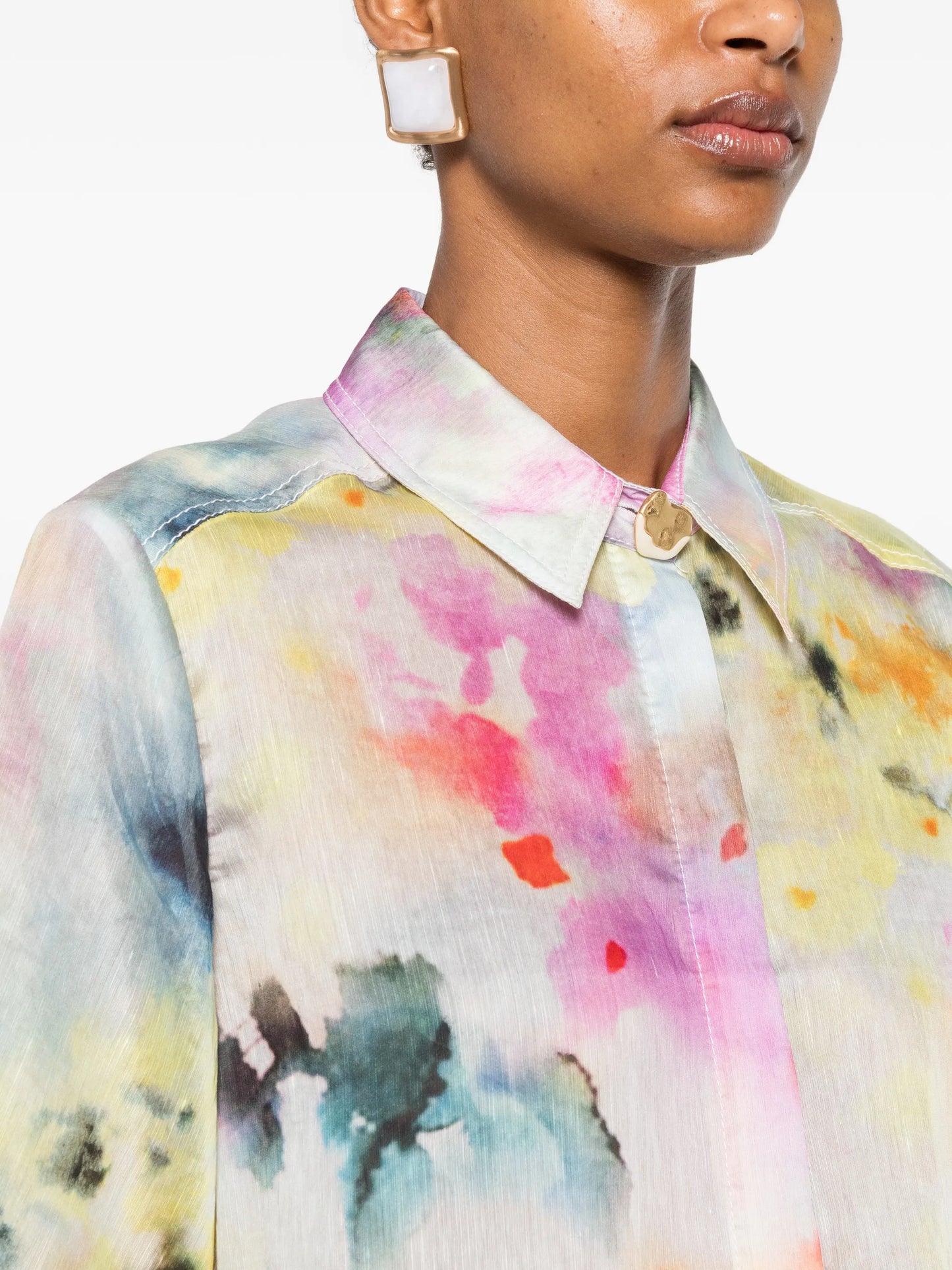 Adina floral-print shirt
