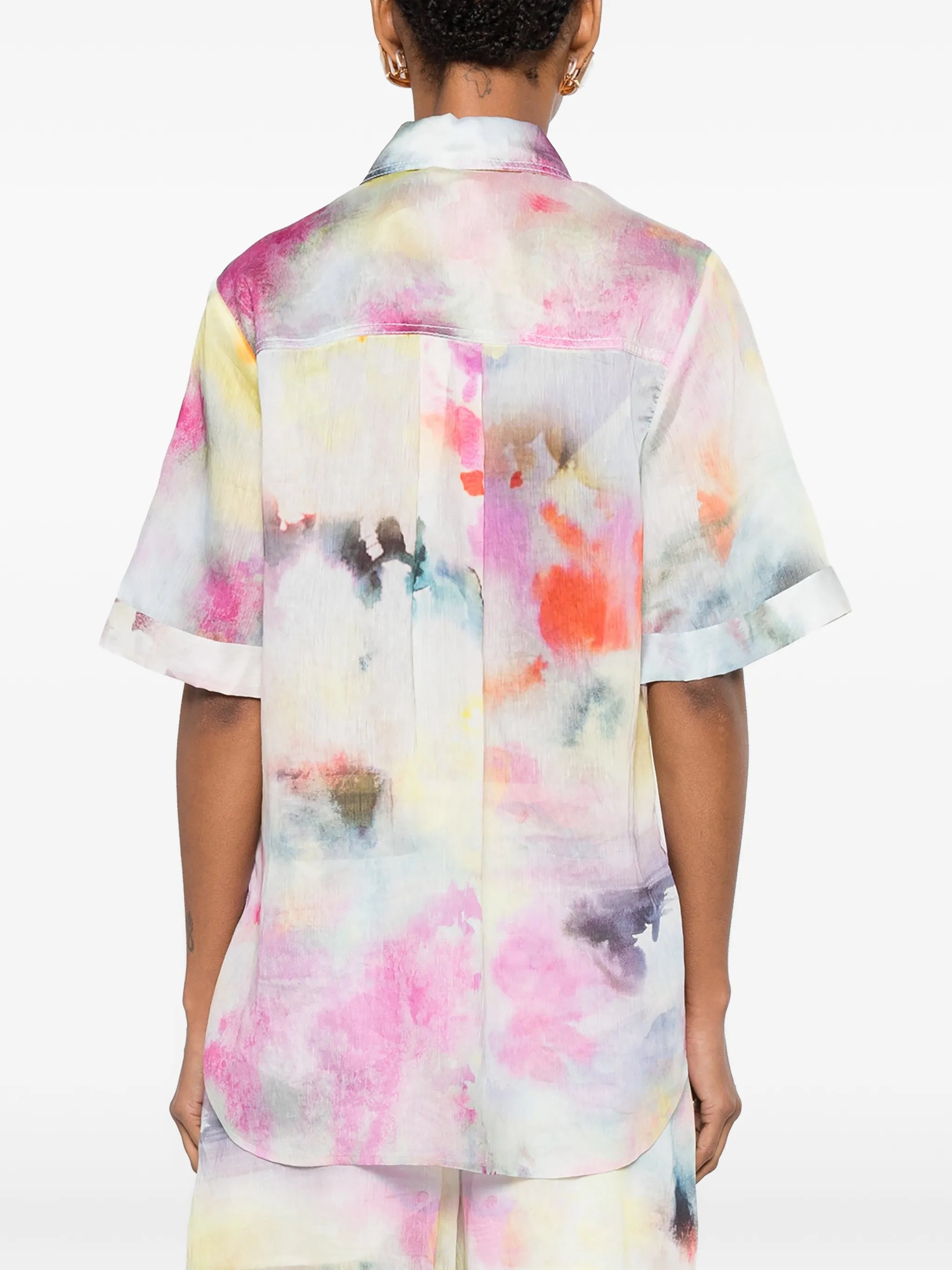 Adina floral-print shirt