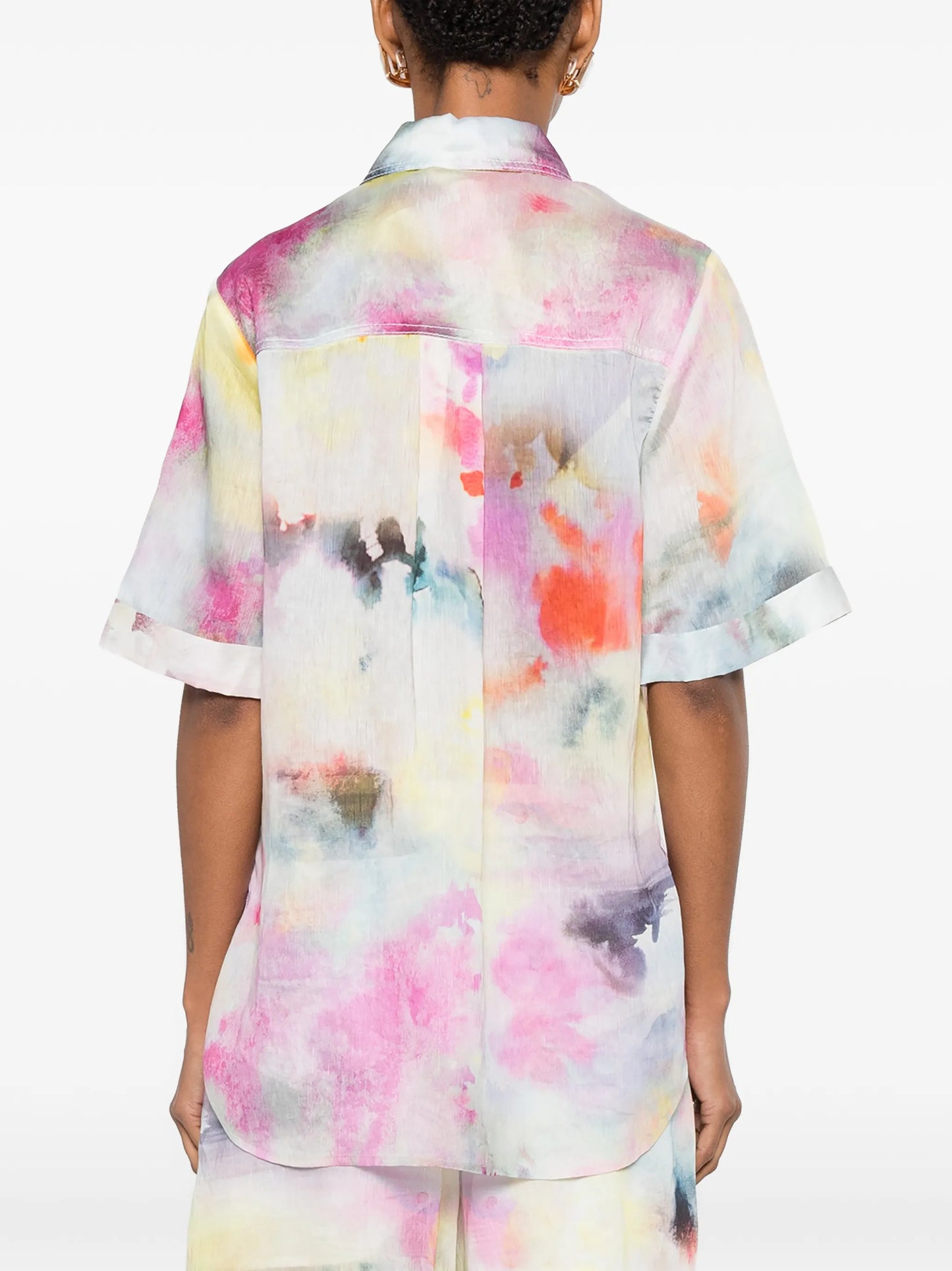 Adina floral-print shirt