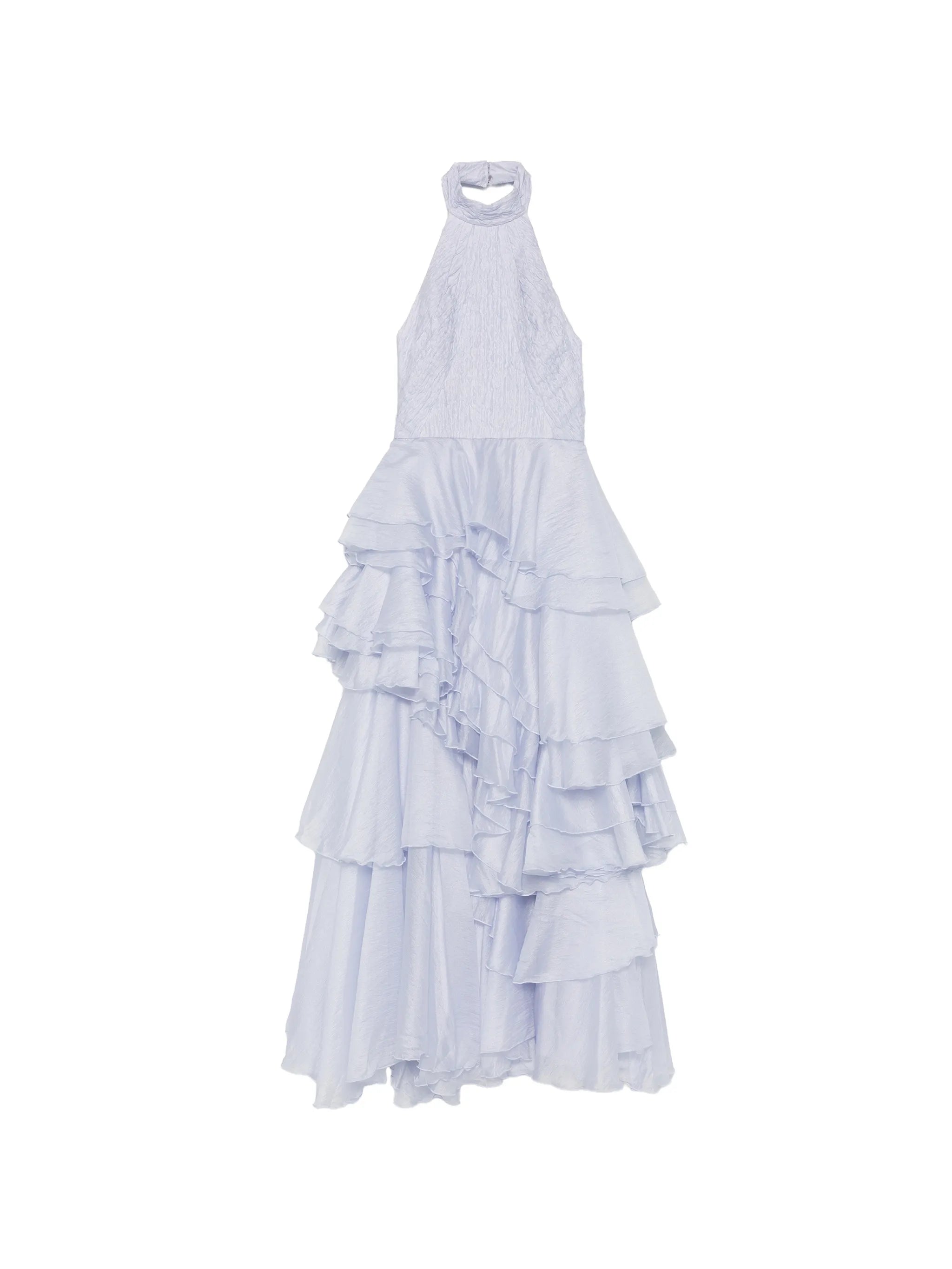 Fayette ruffled gown