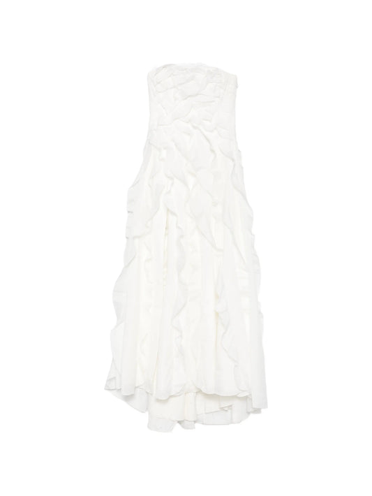 Allairie ruffled gown