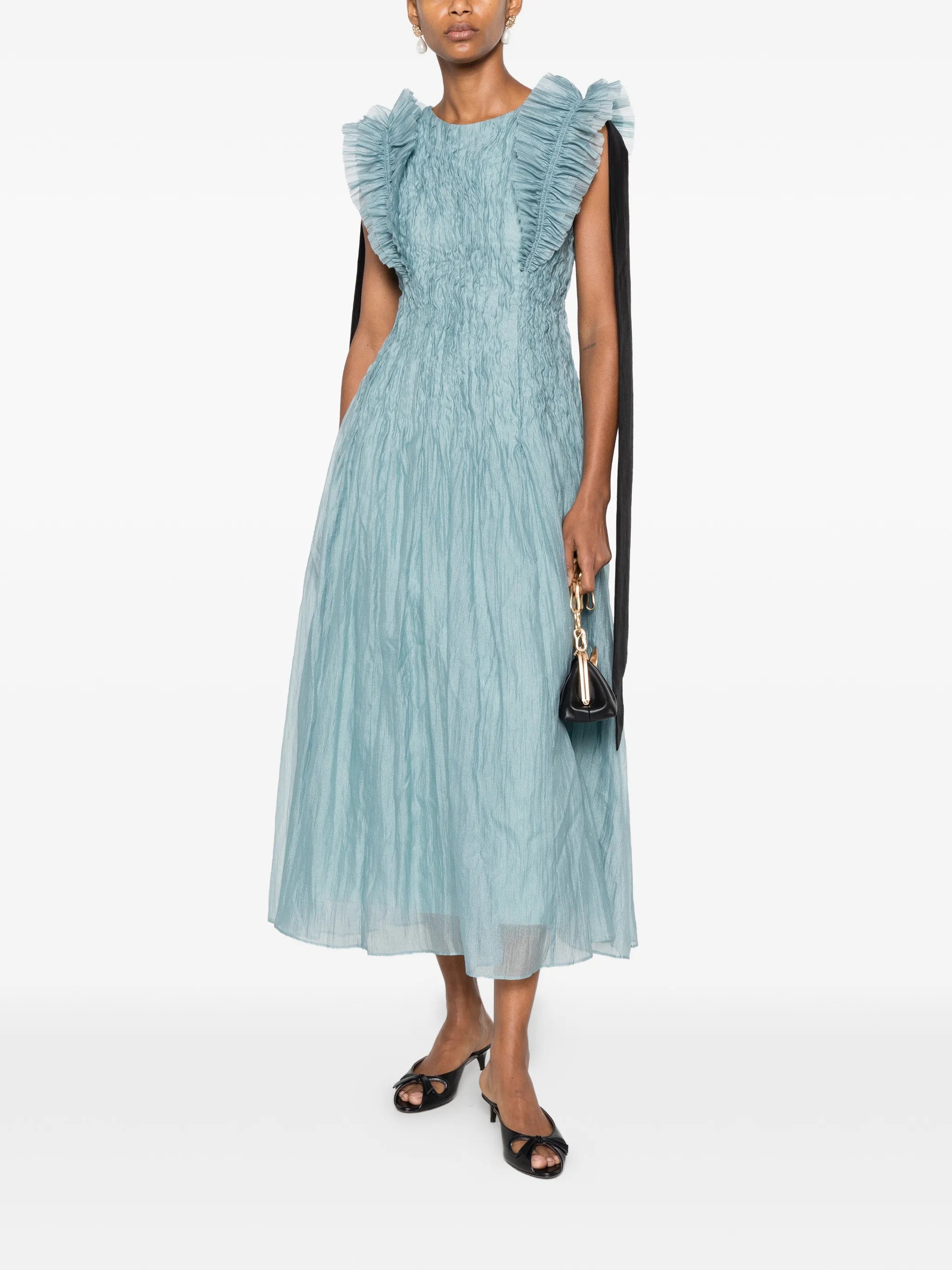 Mathilde ruffled dress
