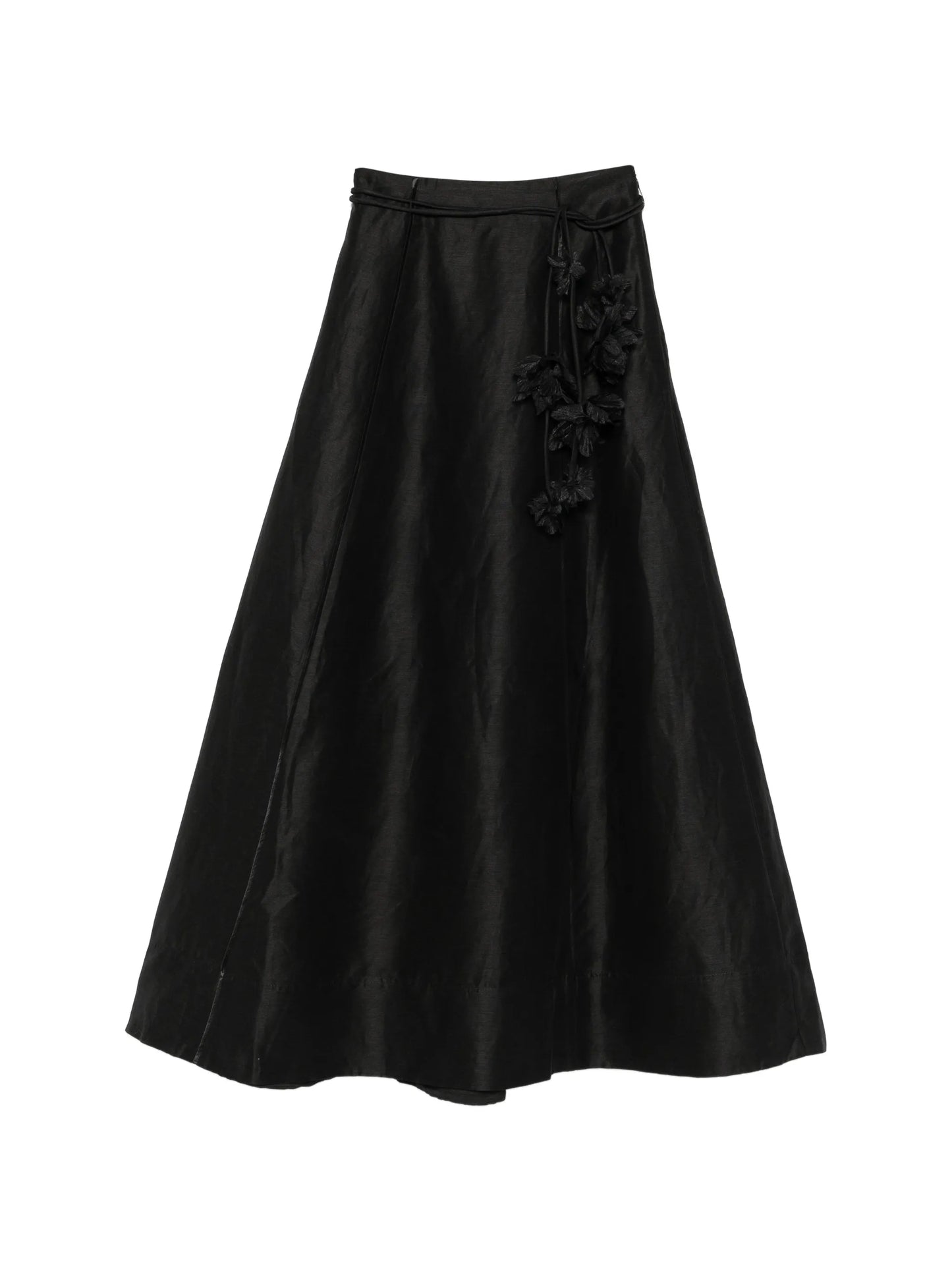 Demi floral-embellished maxi skirt