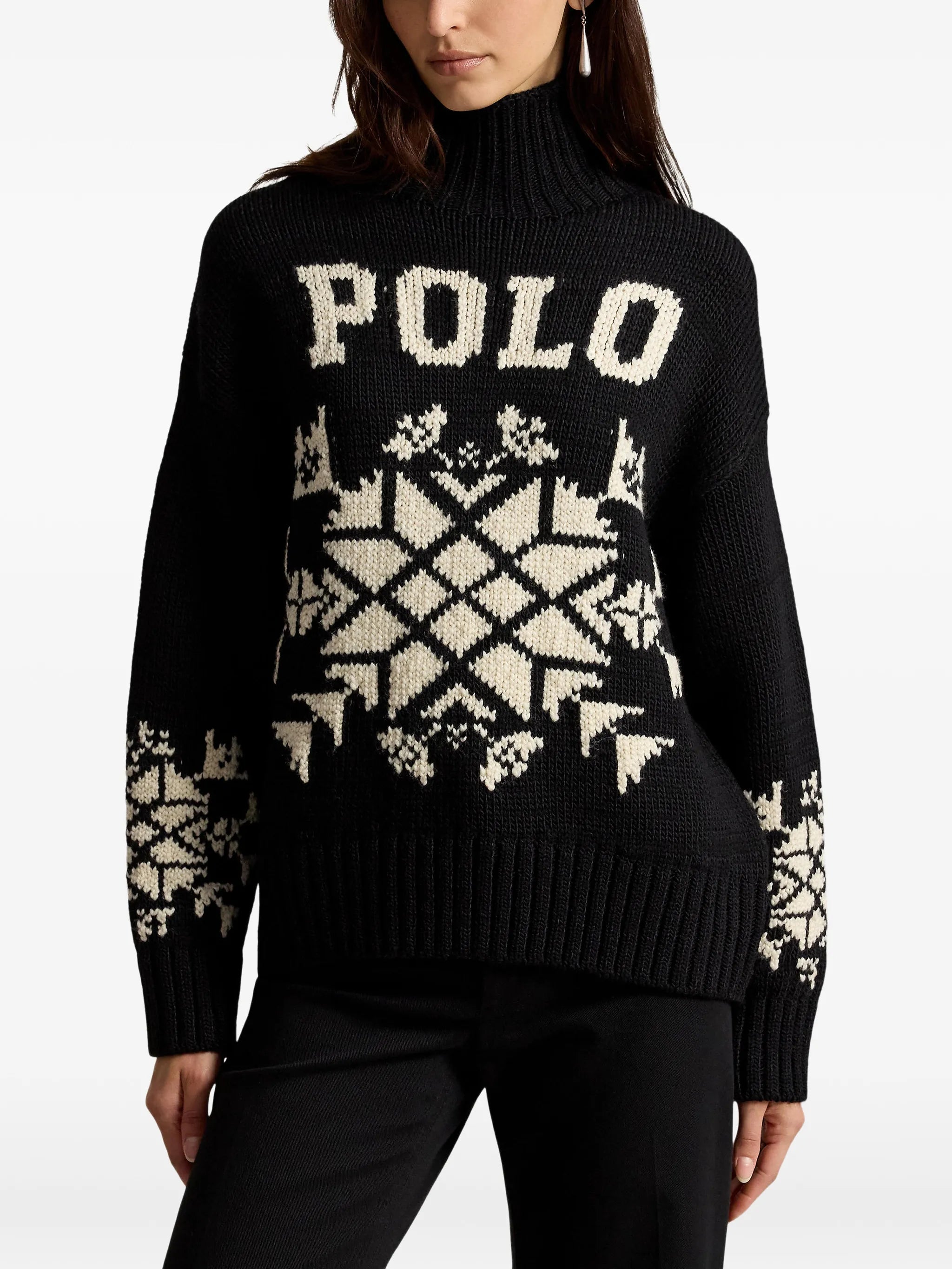 wool turtleneck sweater
