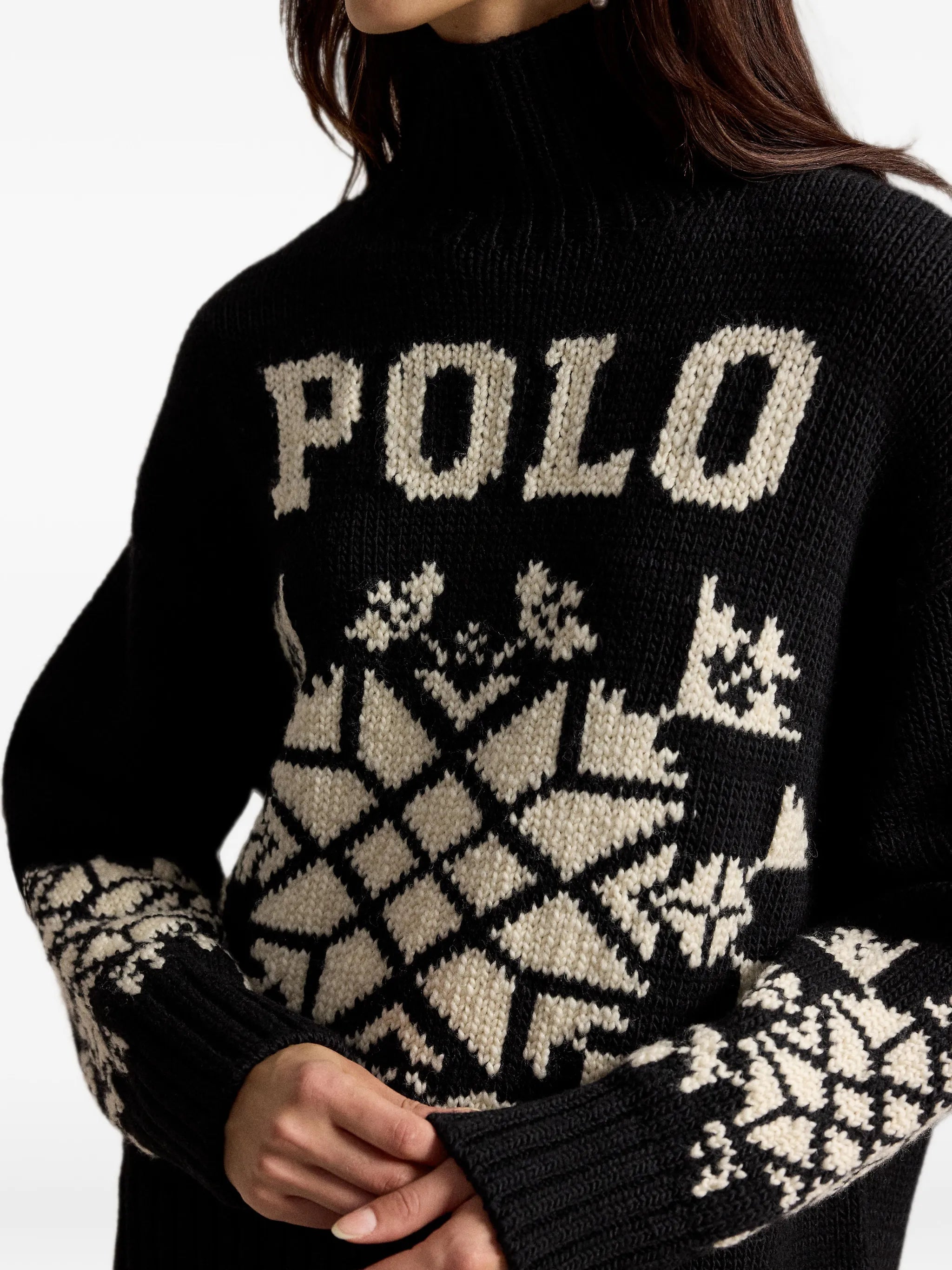 wool turtleneck sweater