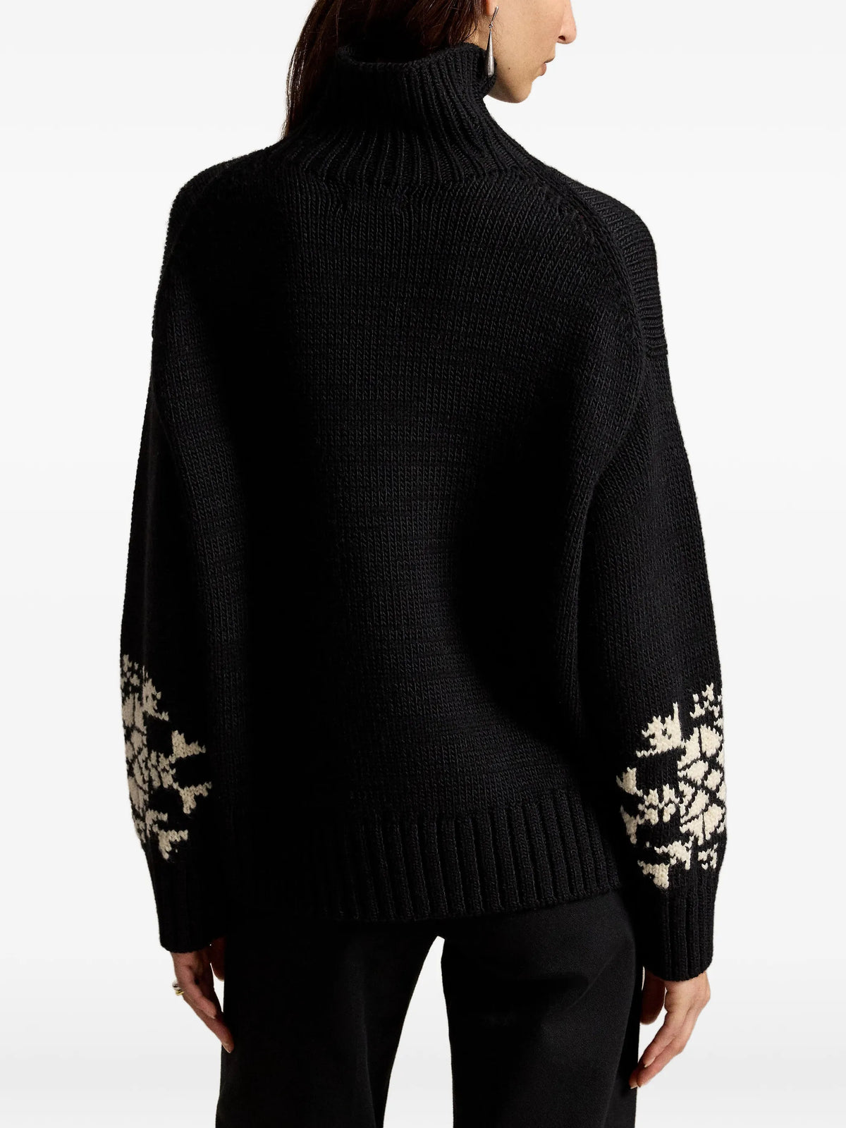 wool turtleneck sweater