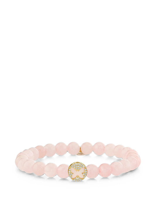 Butterfly Icon quartz and diamond bracelet