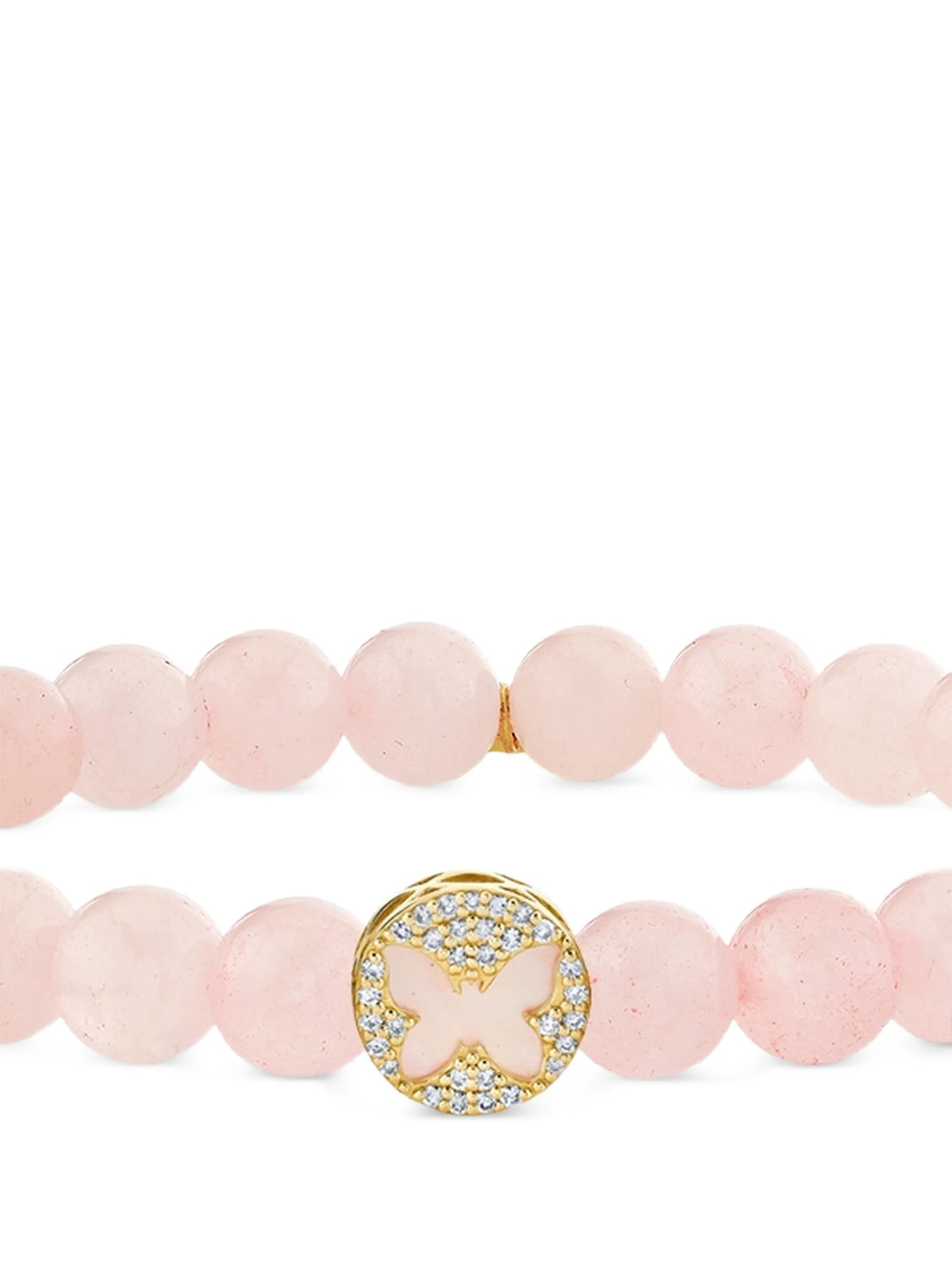 Butterfly Icon quartz and diamond bracelet