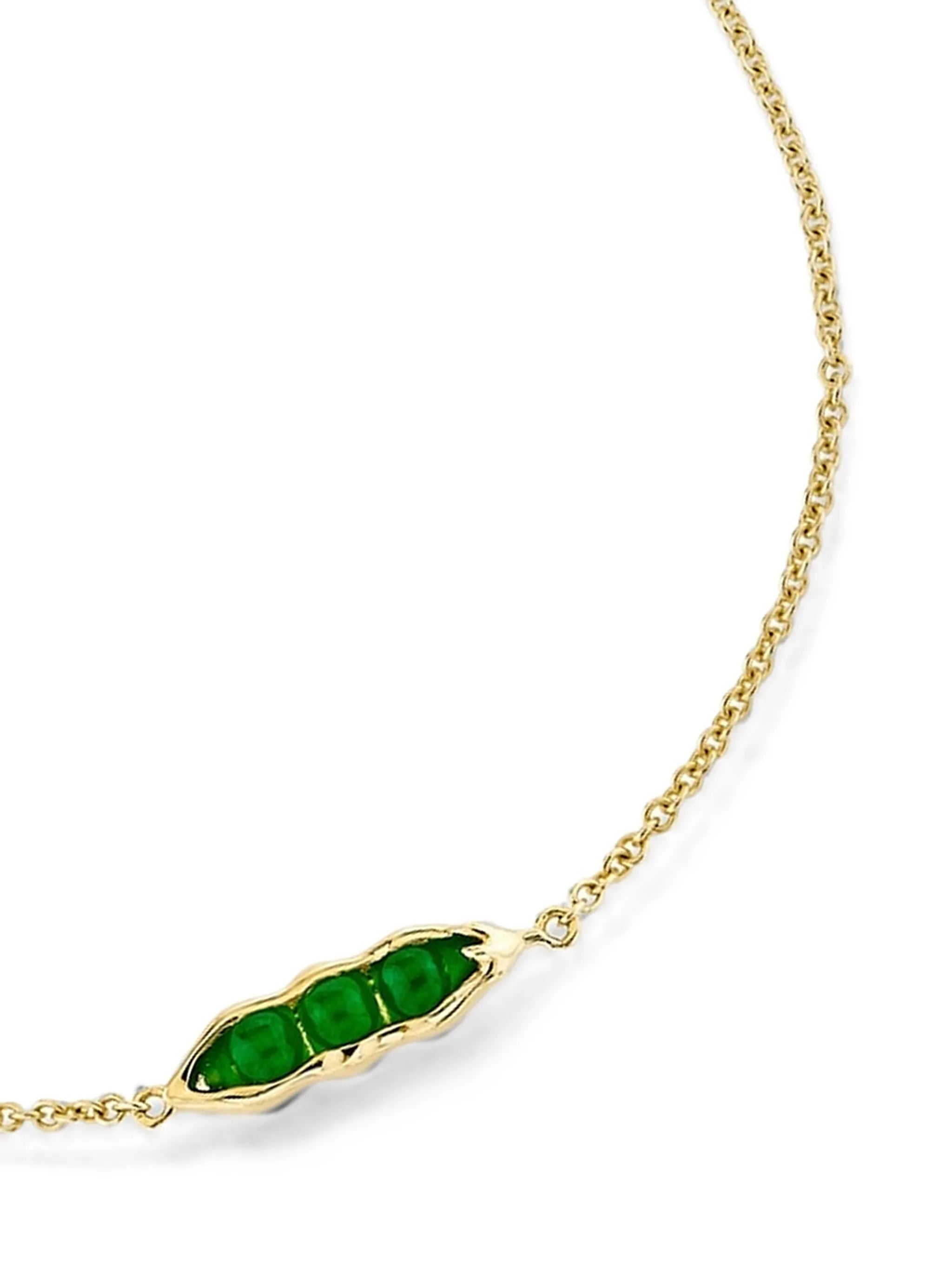 pea-pod chain-link bracelet