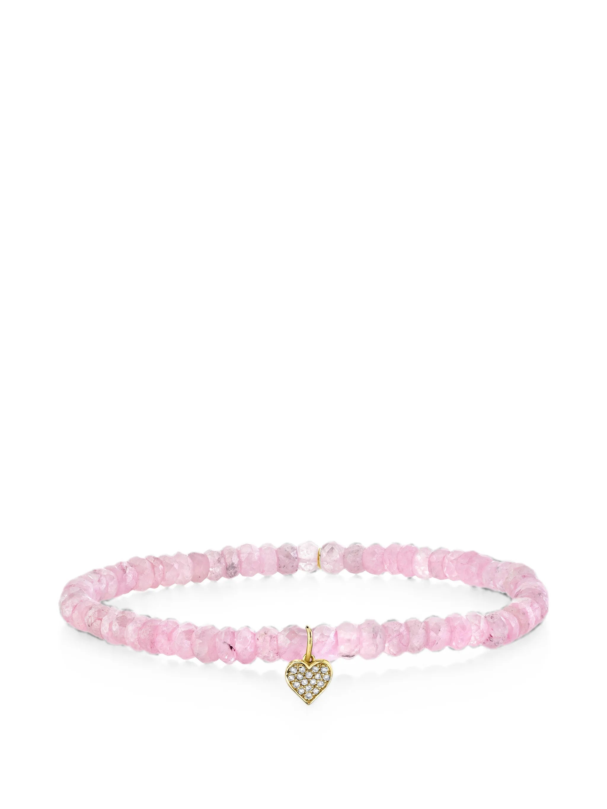 grapolite and diamond heart bracelet