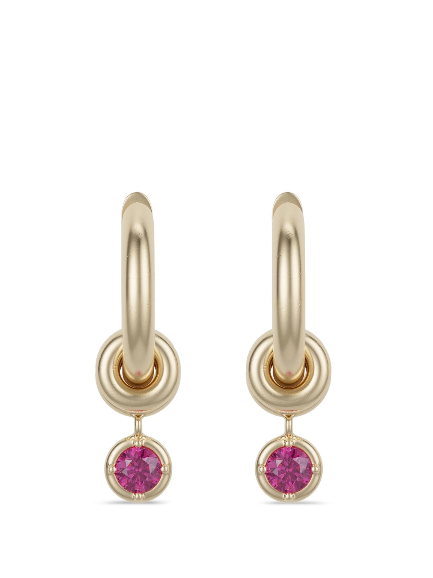 Zahra sapphire drop earrings