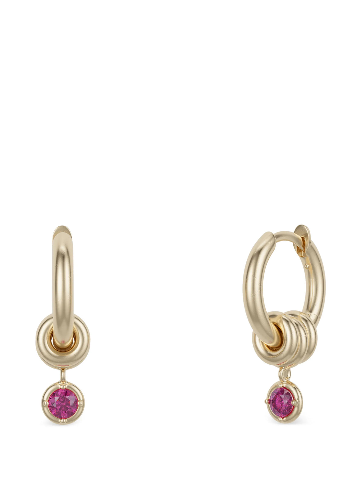 Zahra sapphire drop earrings