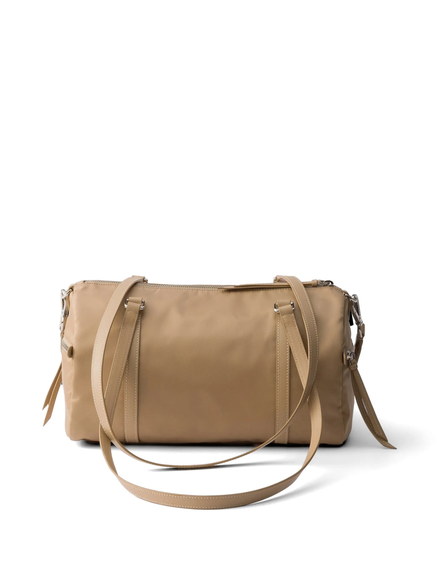 large beige shoulder bag