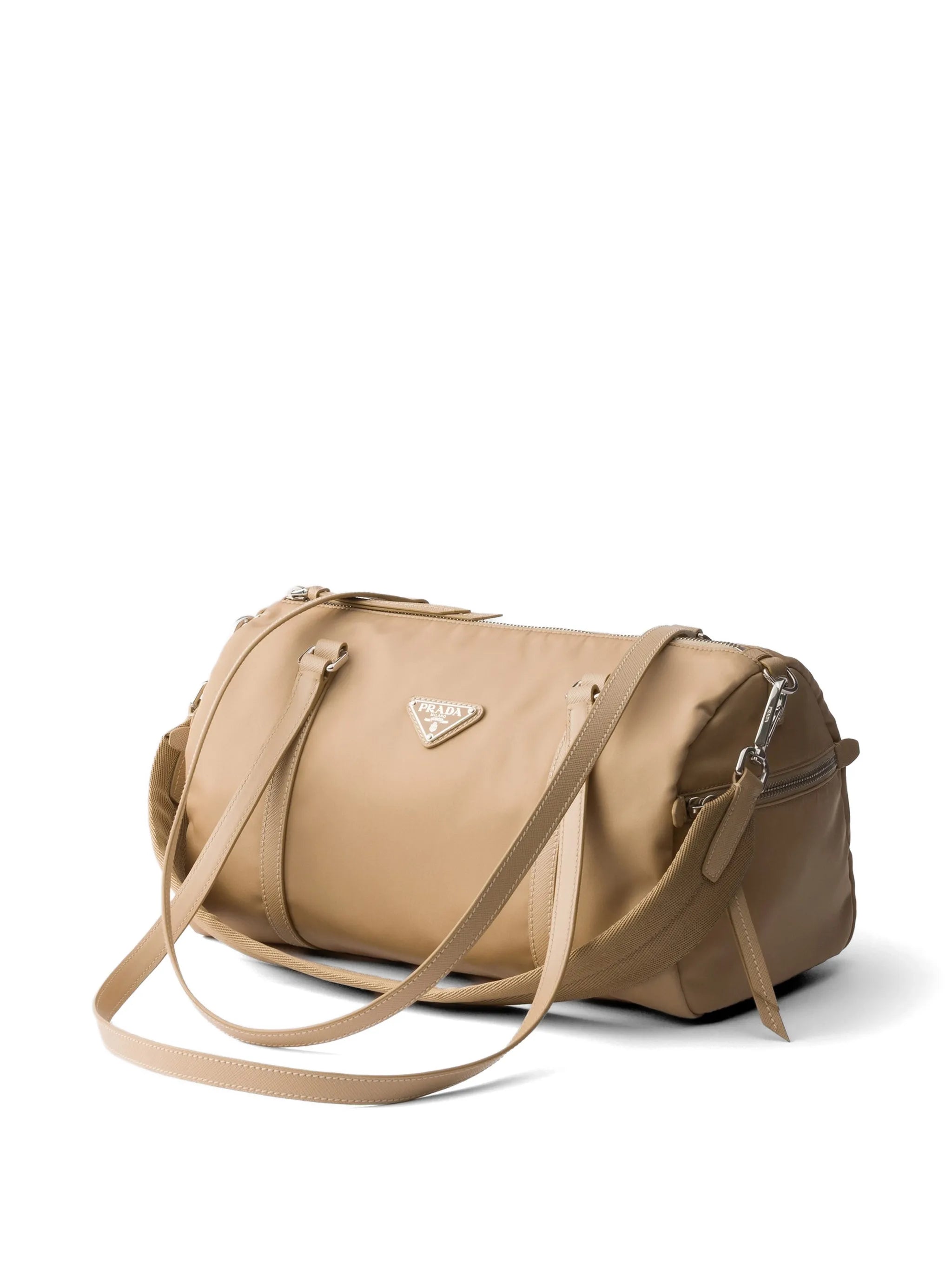 large beige shoulder bag