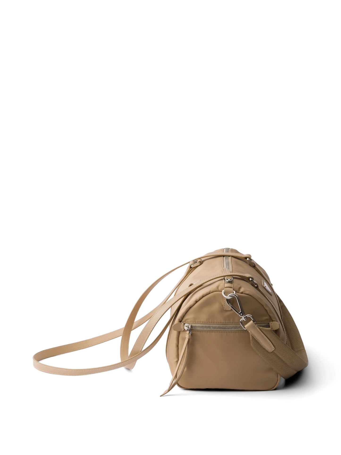 large beige shoulder bag