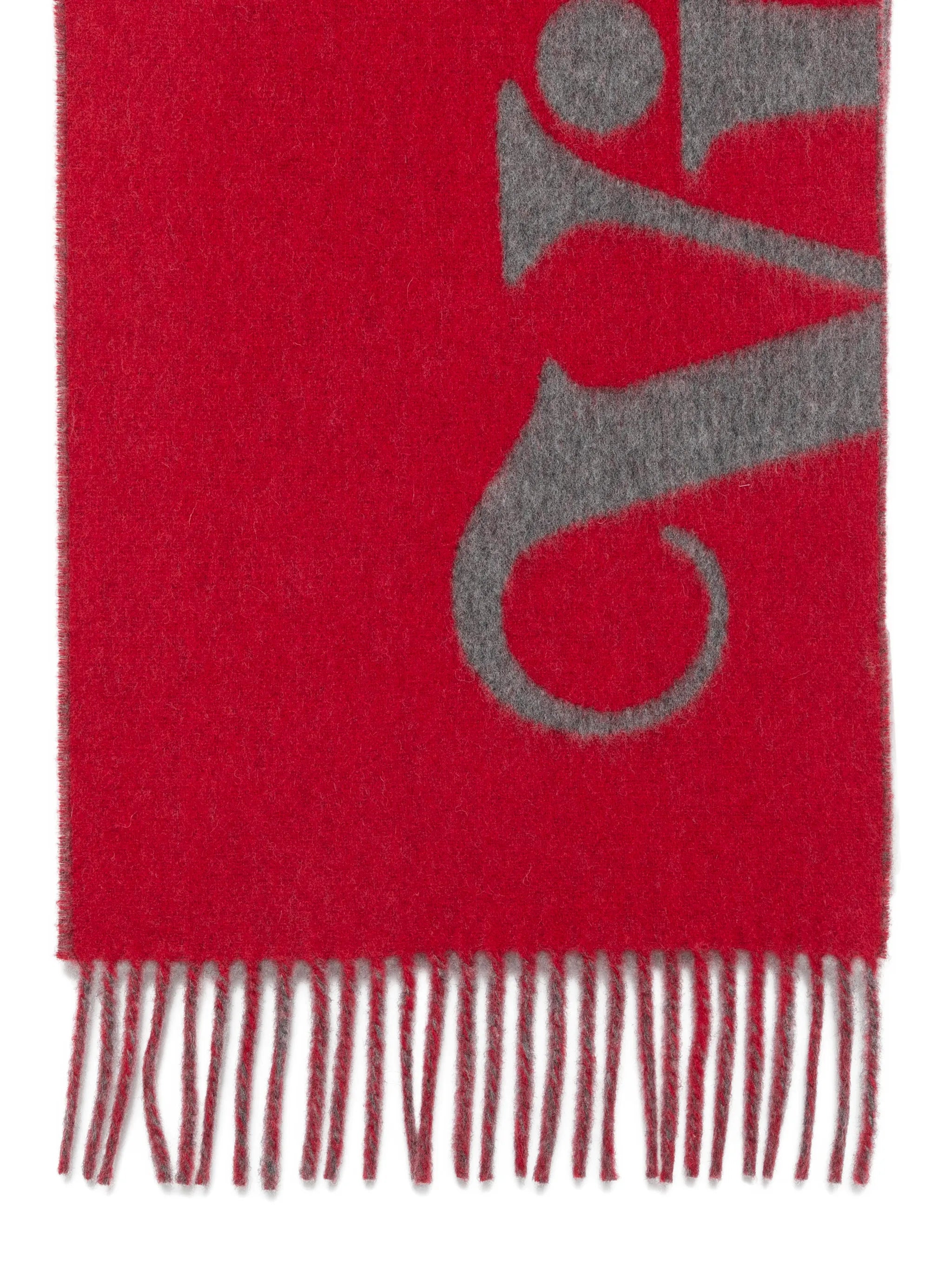 logo-detail scarf