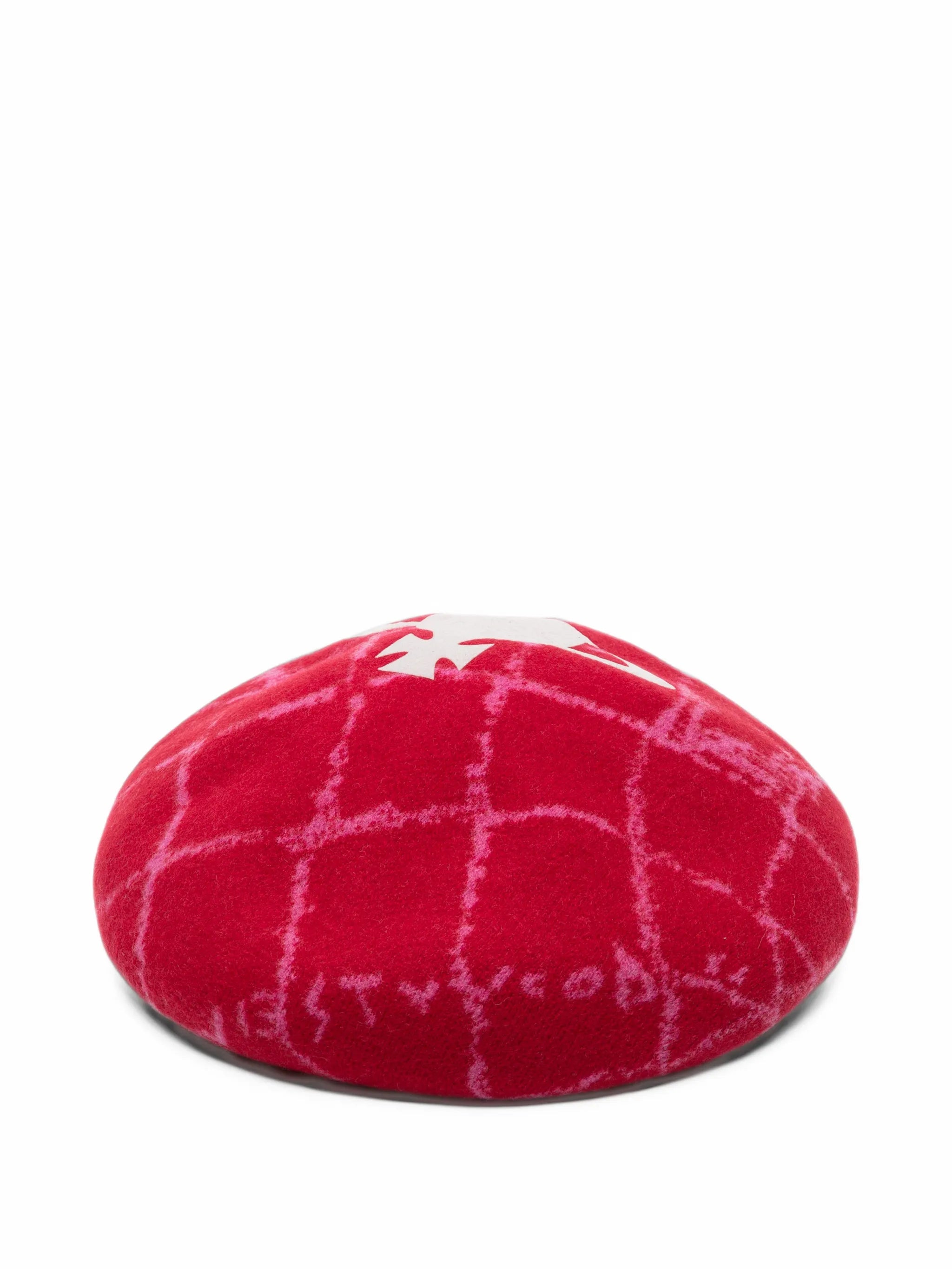 Orb argyle beret