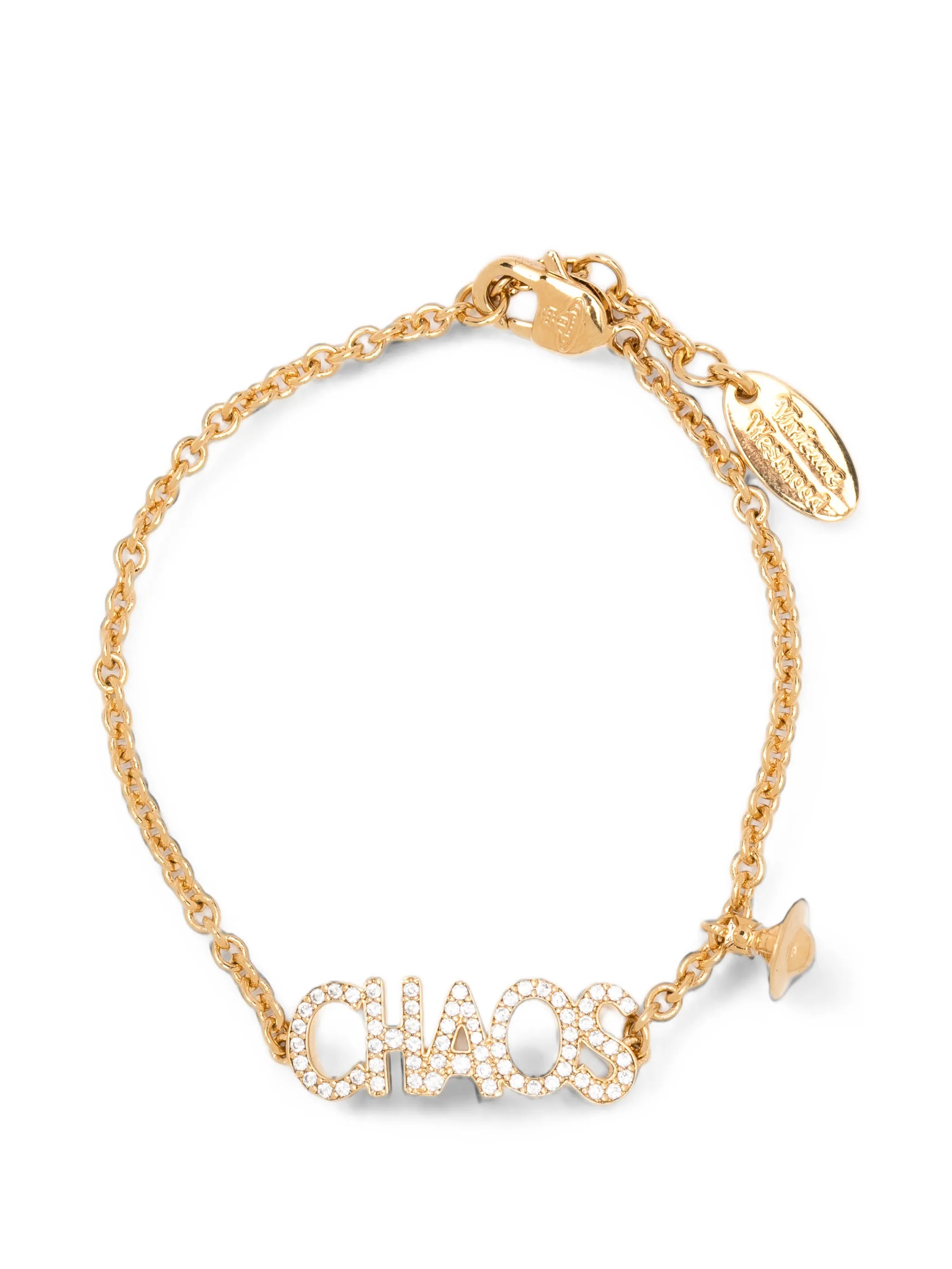 Chaos crystal-embellished bracelet