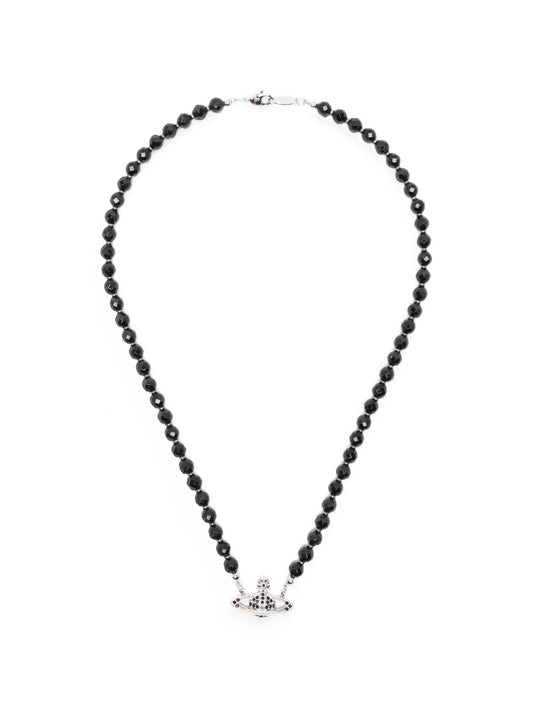 Messaline Orb choker necklace