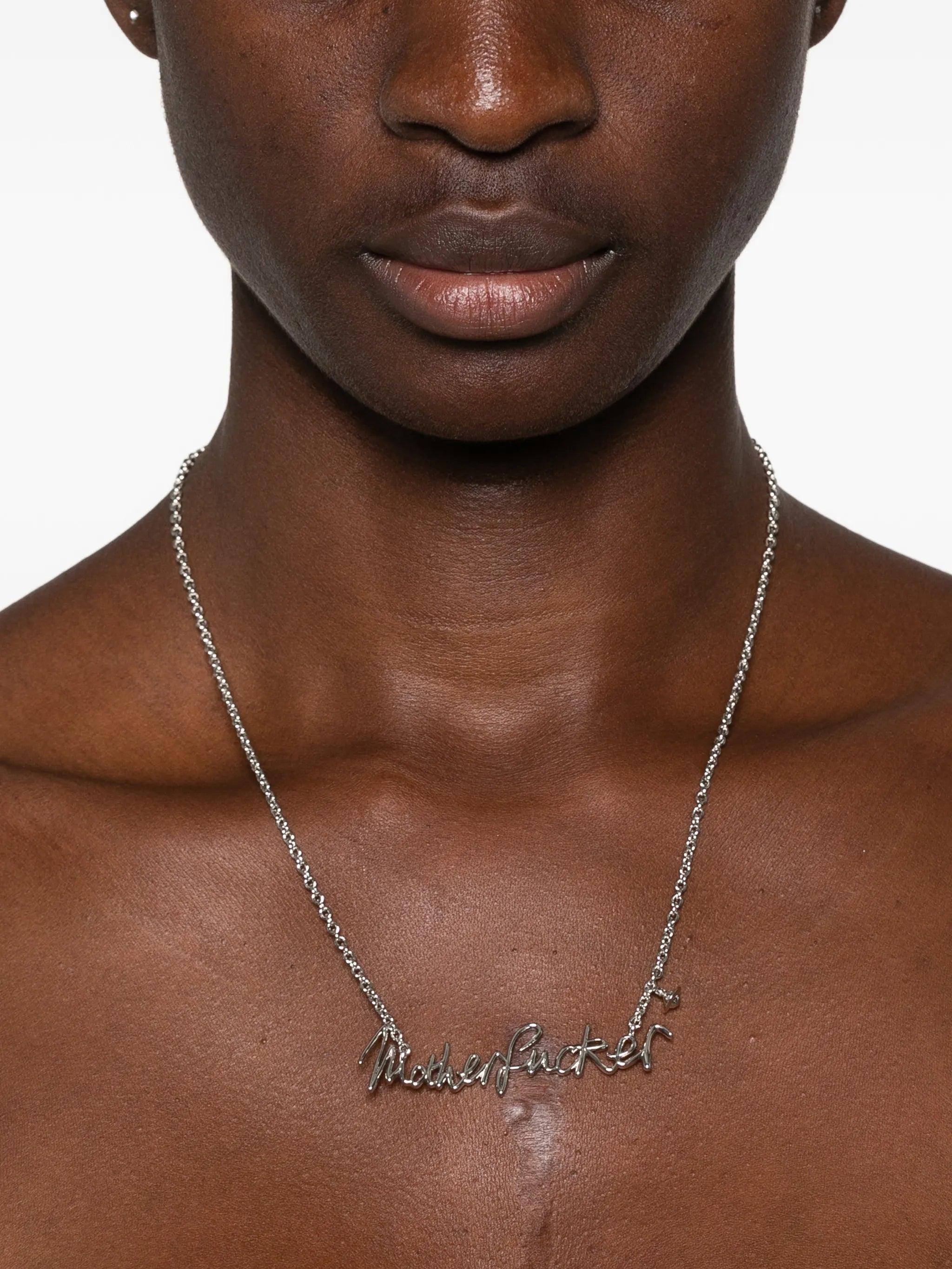 Motherfucker pendant necklace