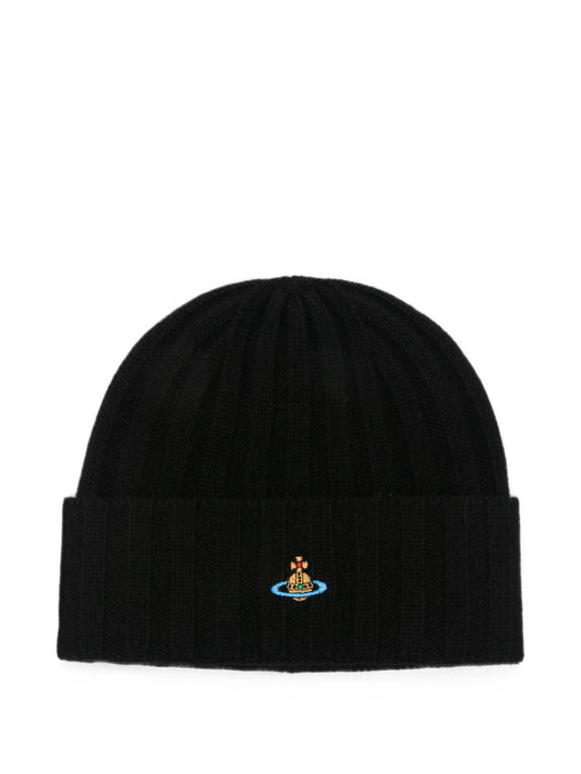 Classic Orb-embroidered beanie hat