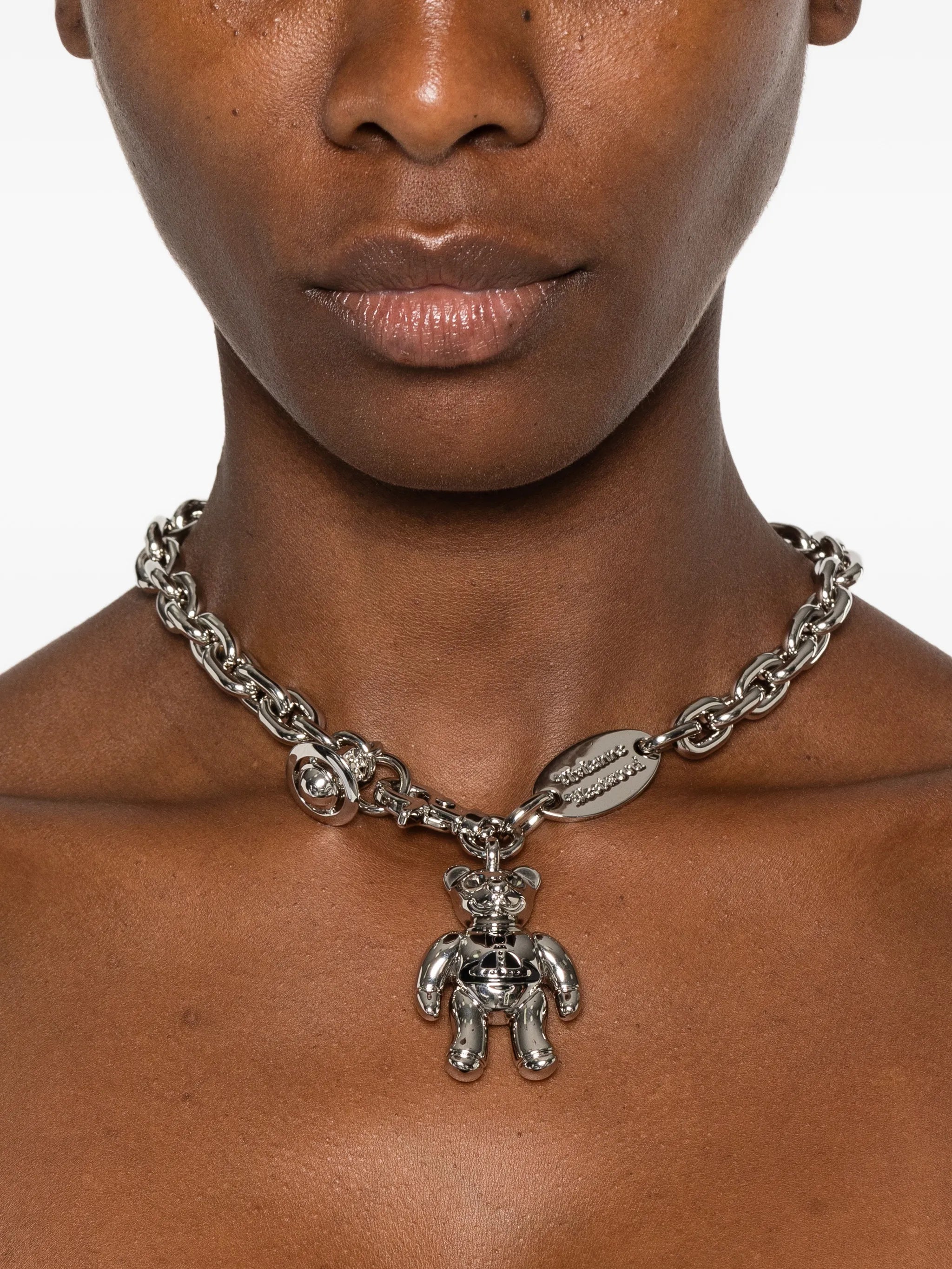Teddy-bear necklace