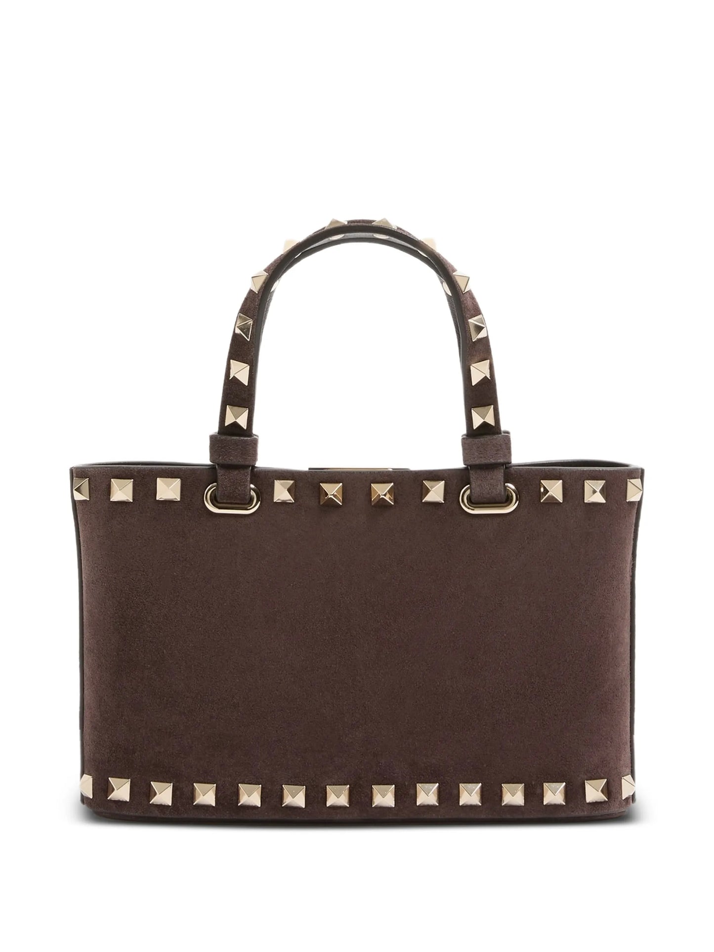 Rockstud mini suede tote bag