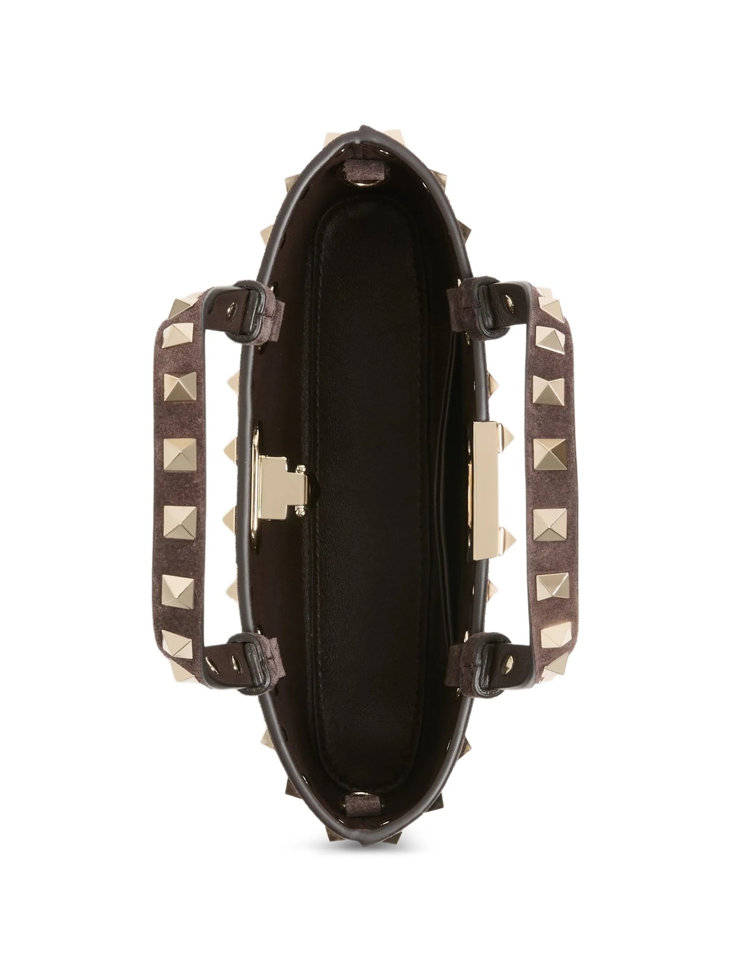 Rockstud mini suede tote bag