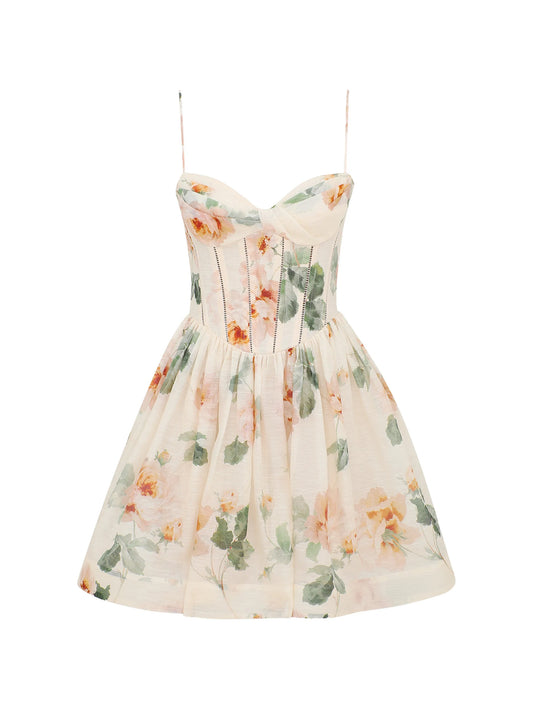 Carousel Corset mini dress