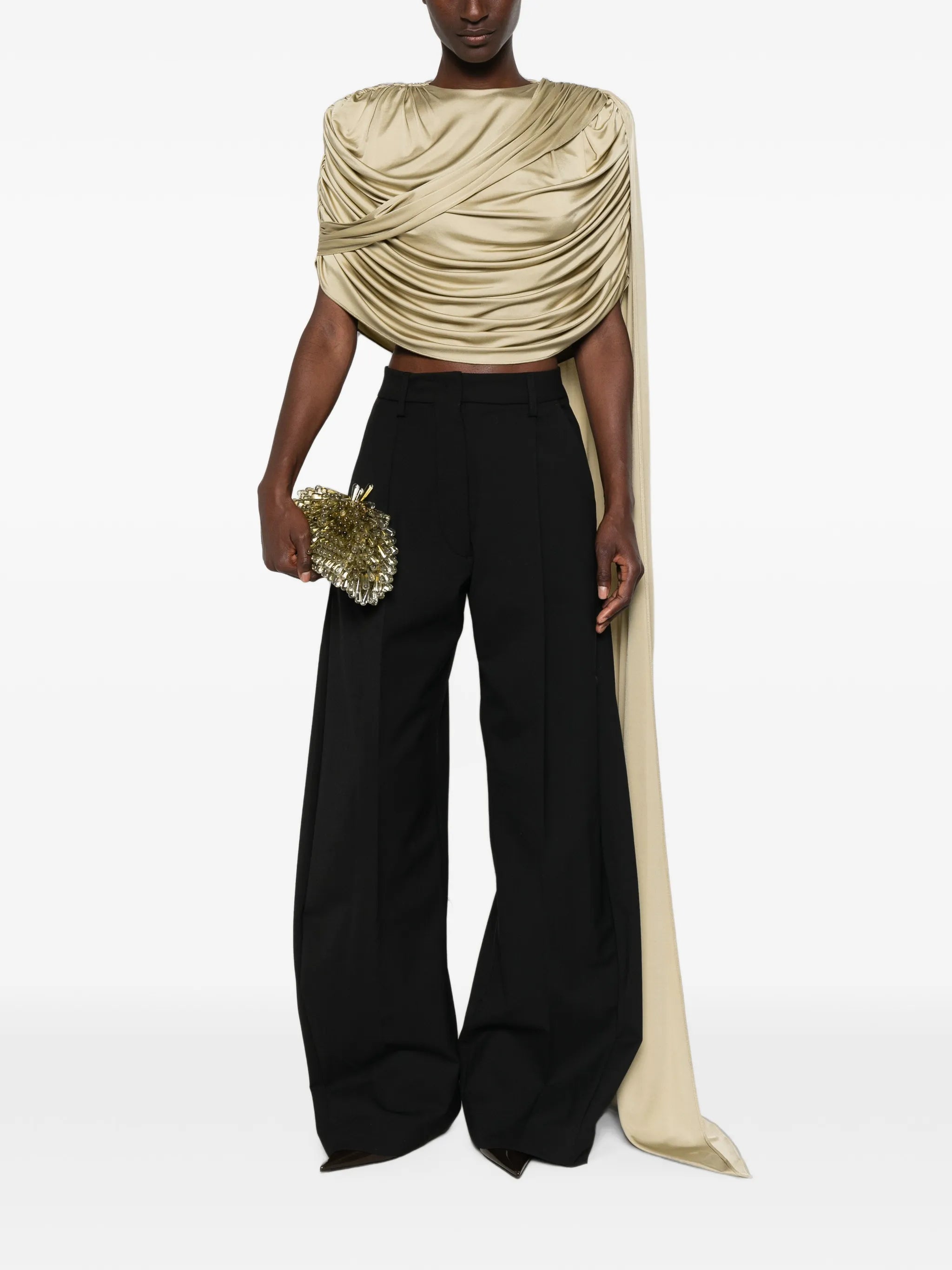 draped-detail top