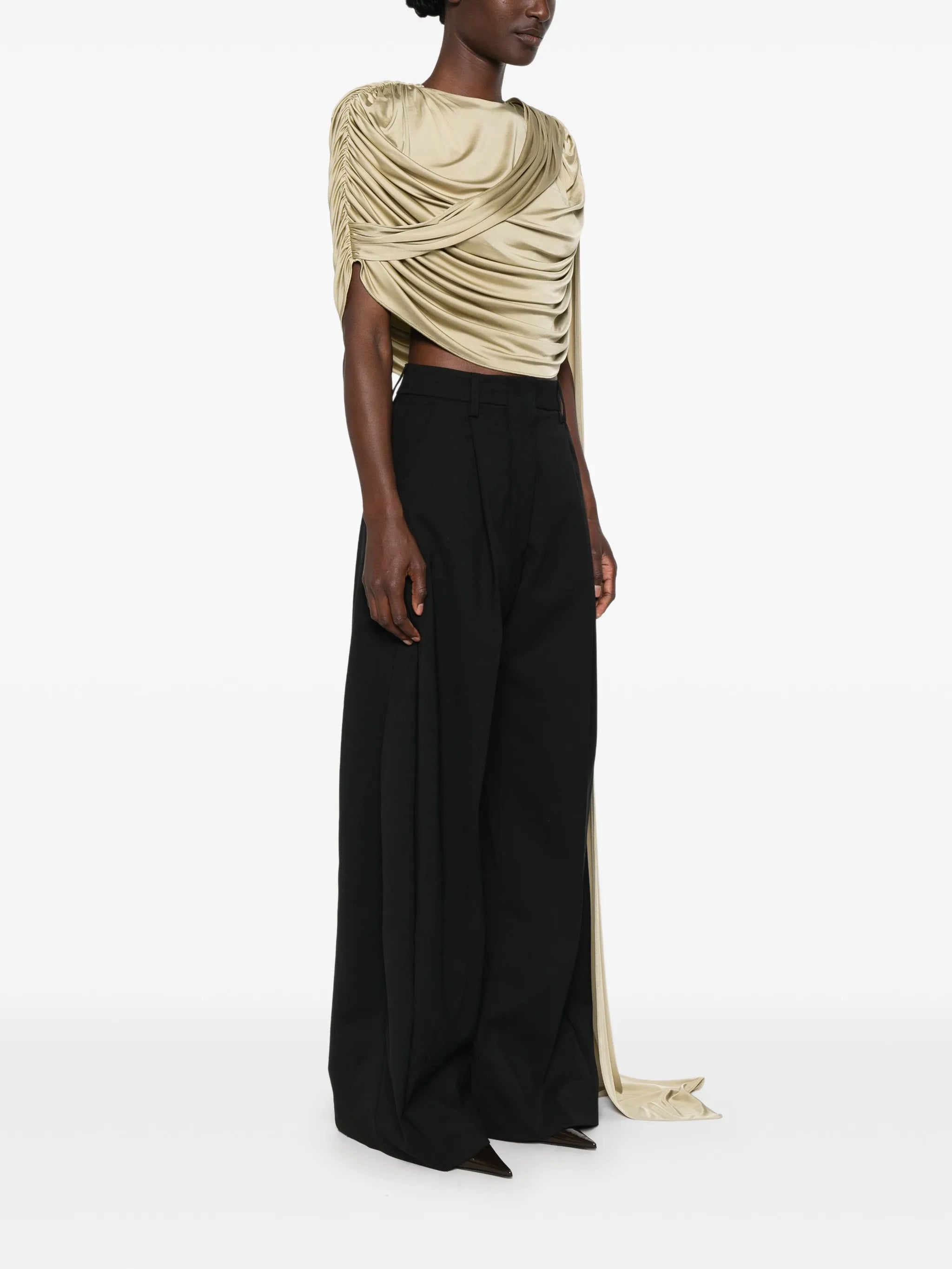 draped-detail top