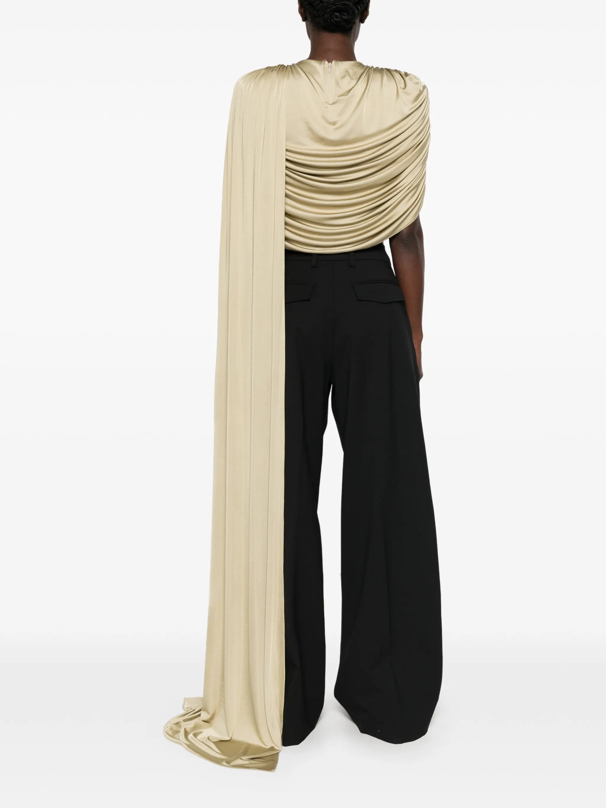 draped-detail top