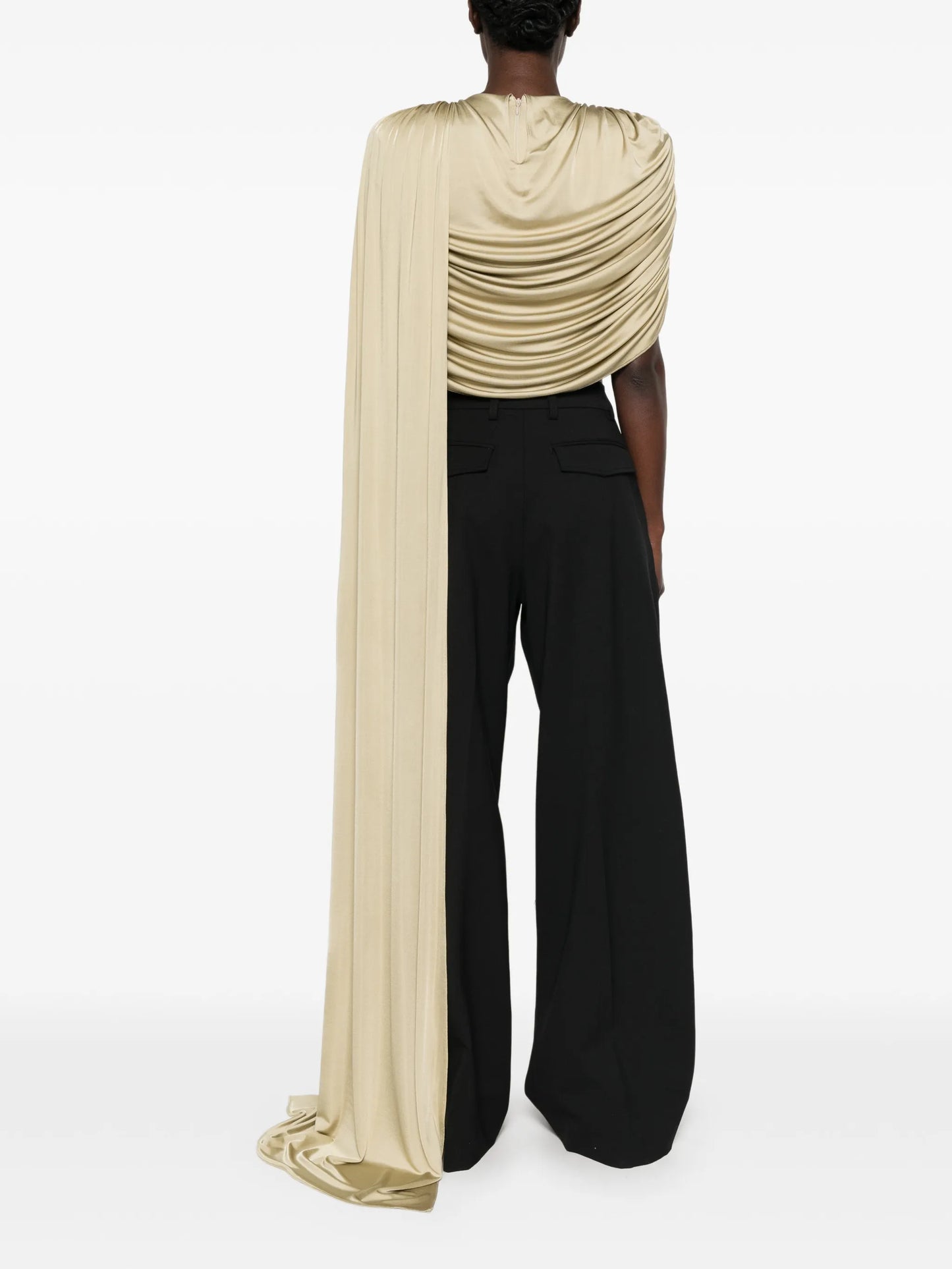 draped-detail top