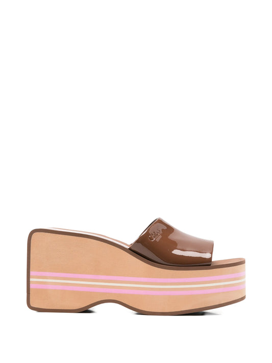 Swimming wedge sandals
