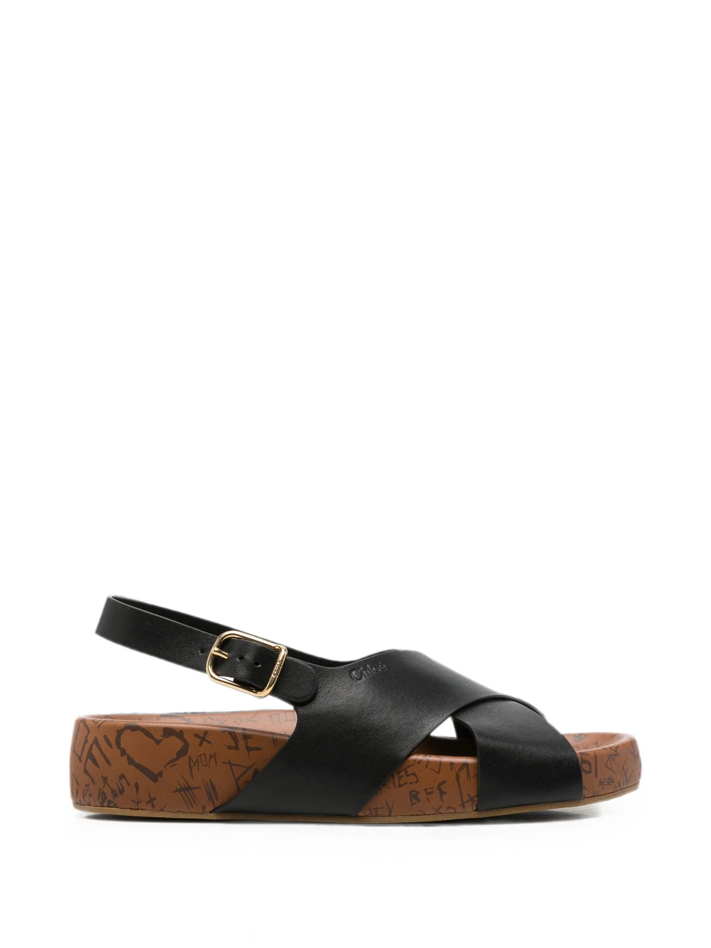 crossover-strap sandals
