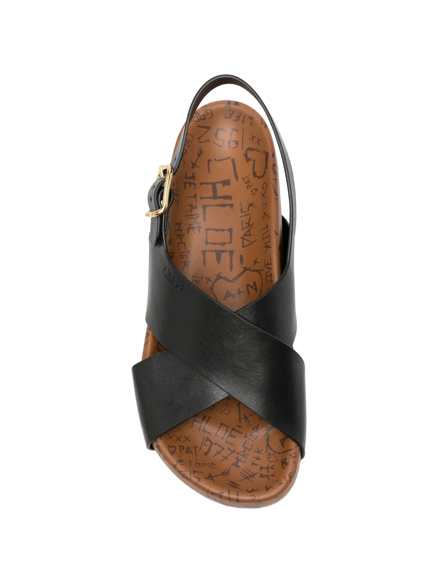 crossover-strap sandals