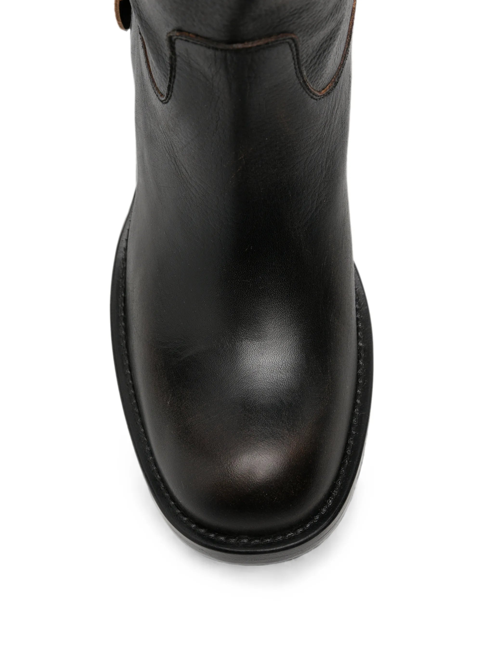 Dakota buckle-strap boots