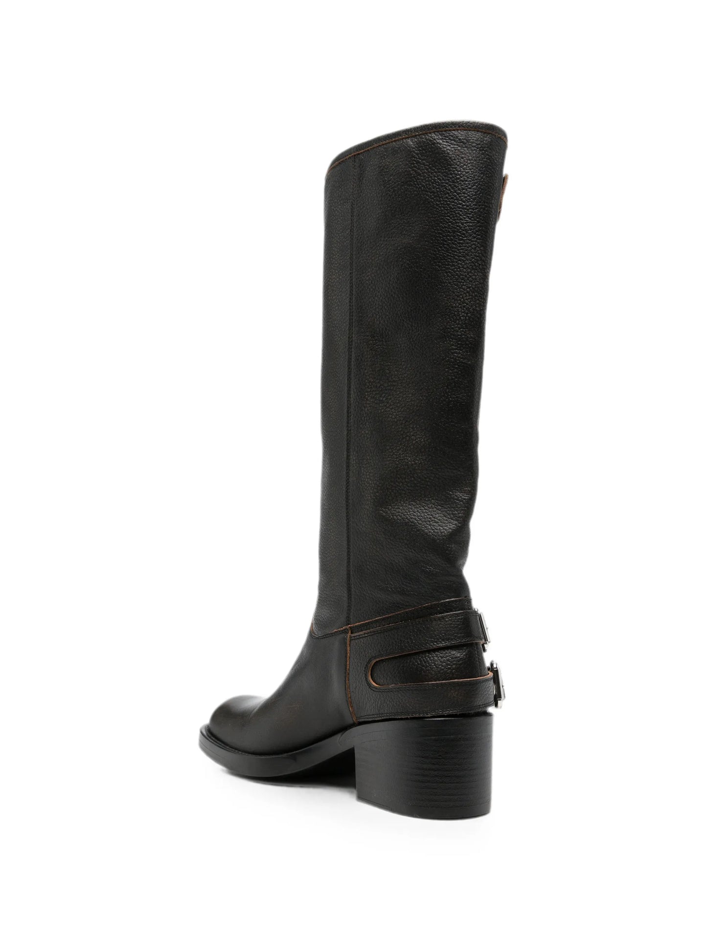Dakota buckle-strap boots