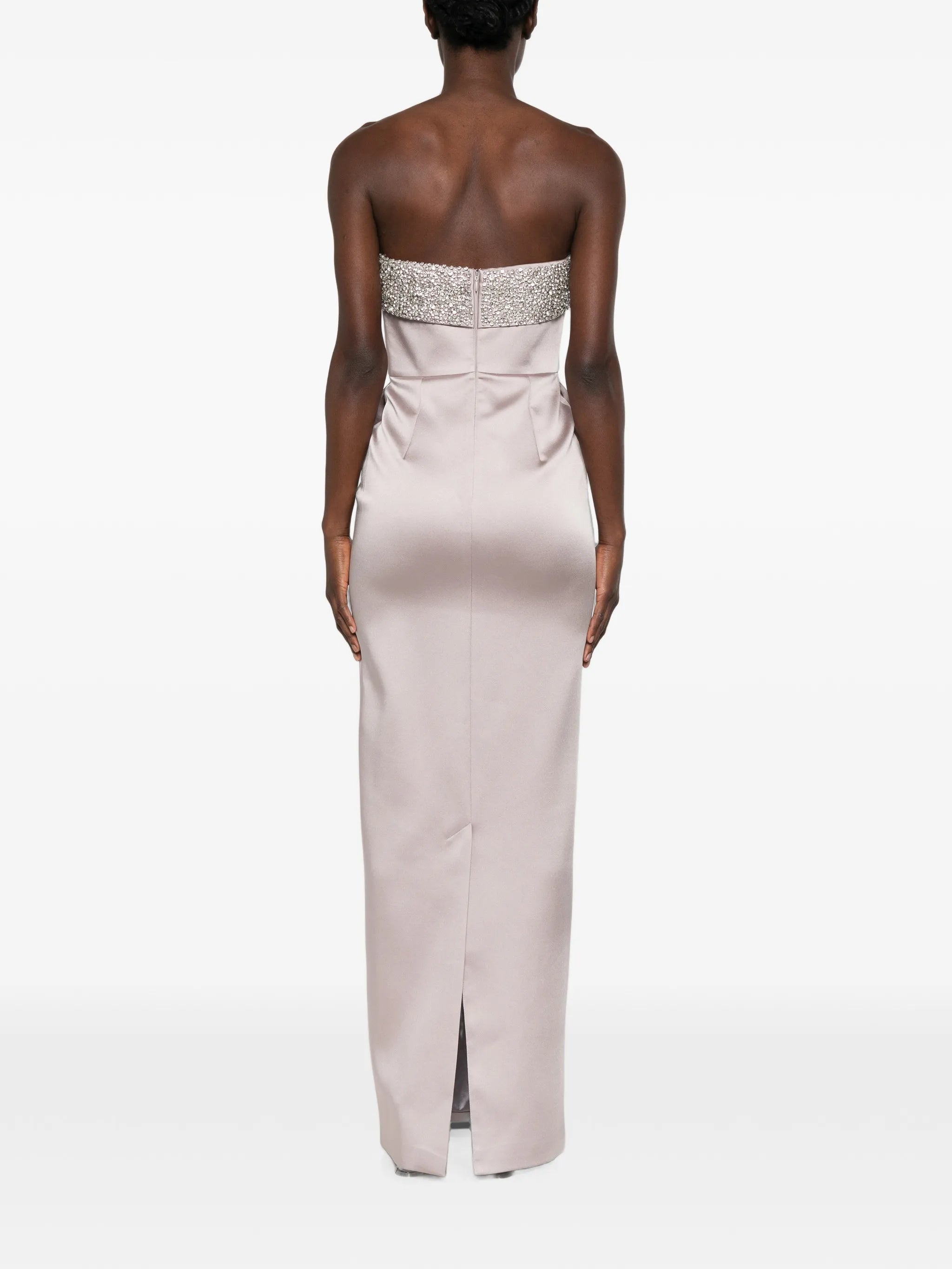 Rhea crystal-embellished maxi dress