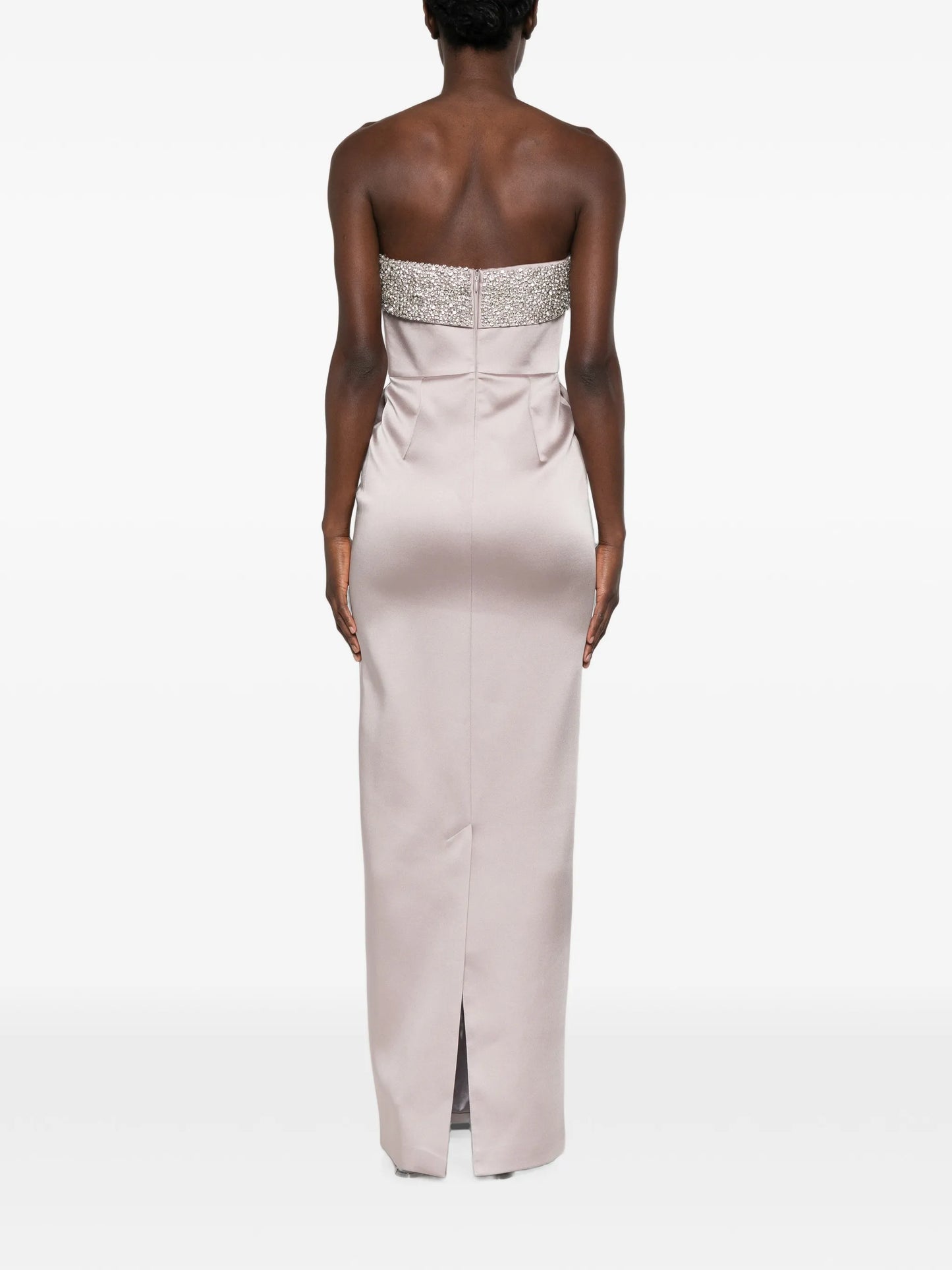 Rhea crystal-embellished maxi dress