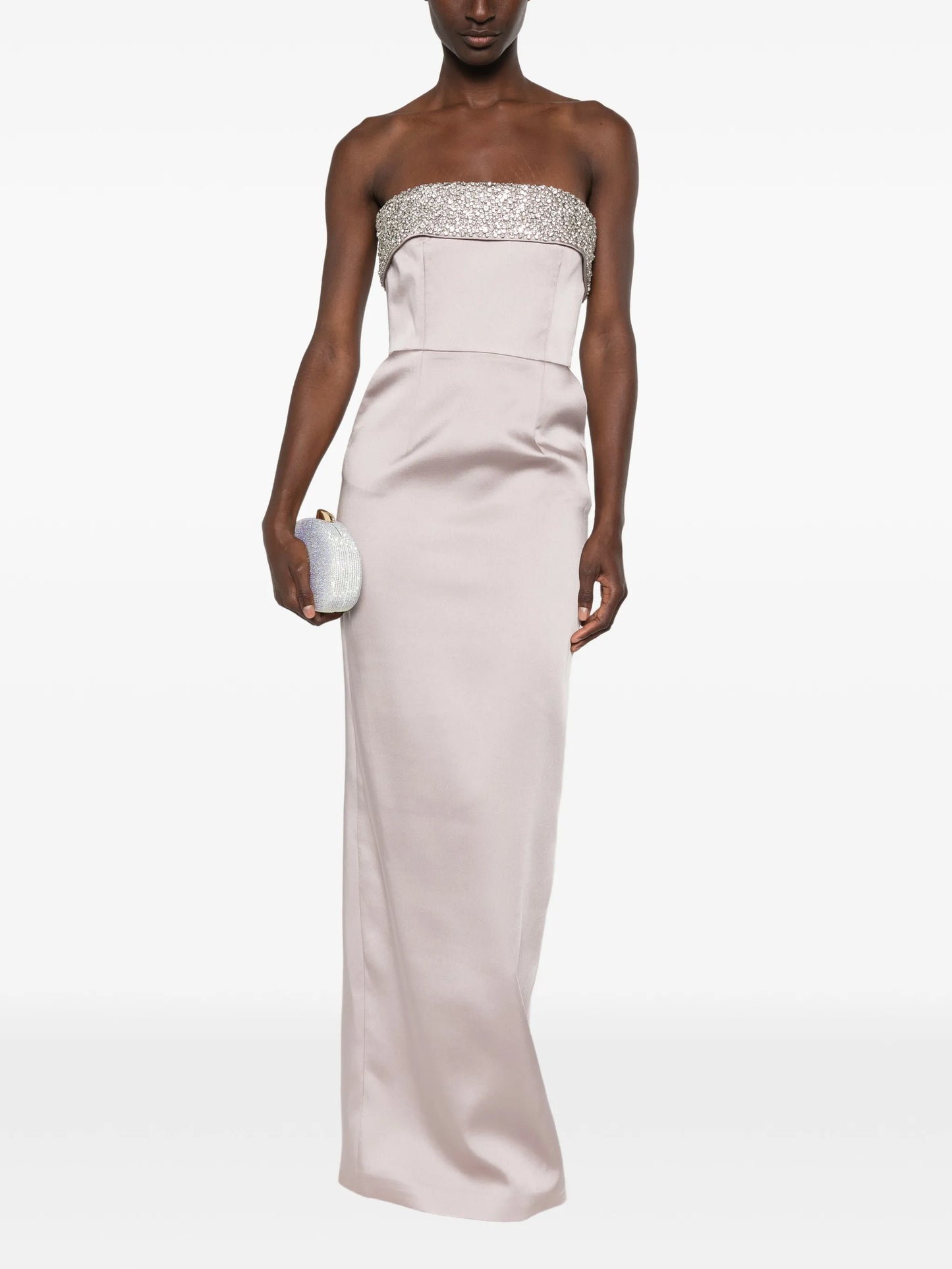 Rhea crystal-embellished maxi dress