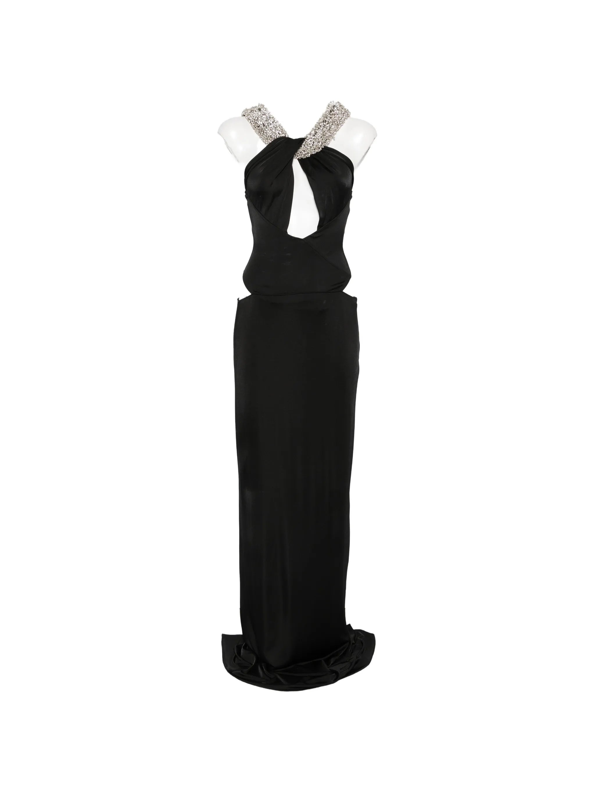 Rio crystal-embellished cutout maxi dress