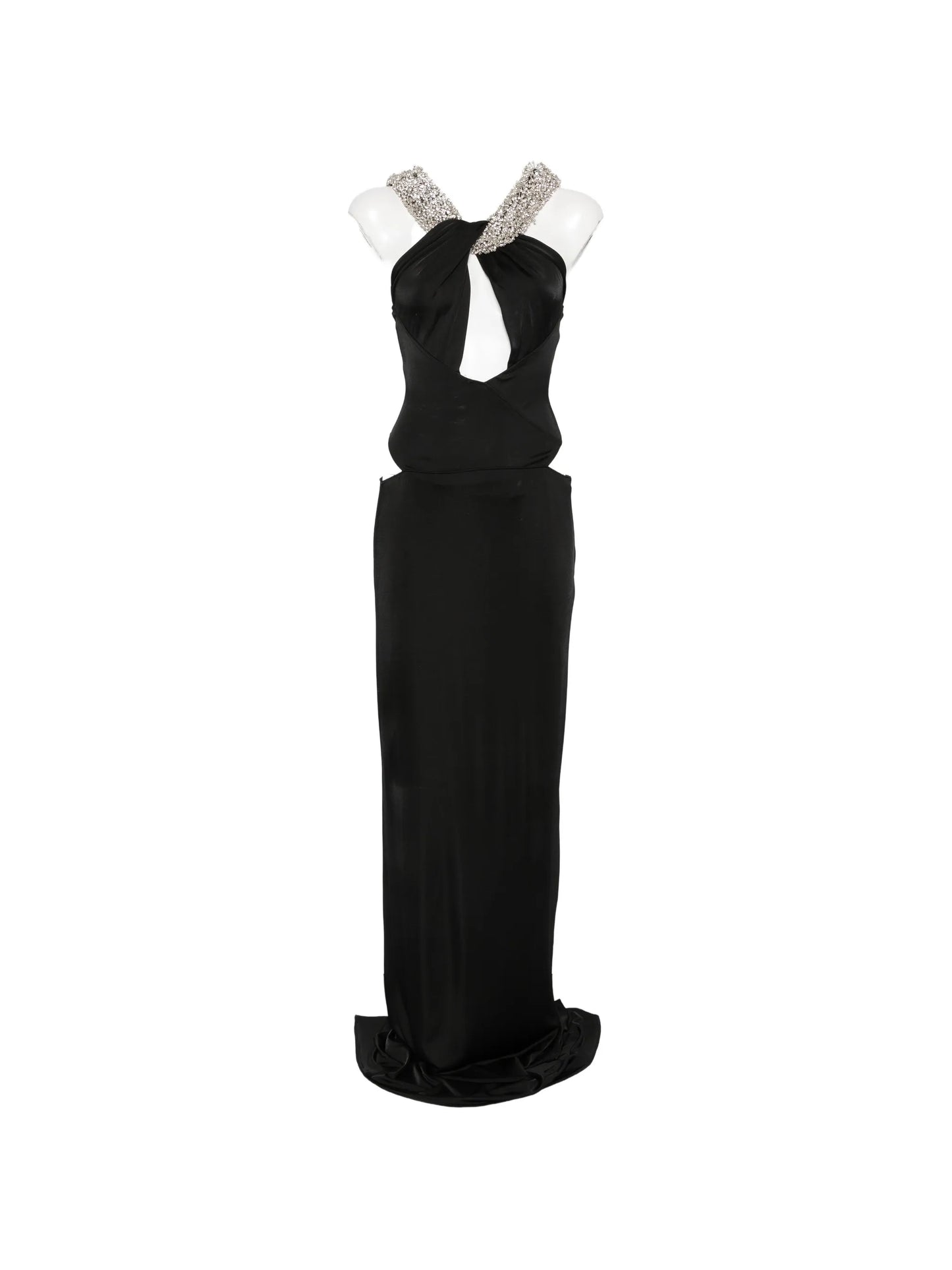 Rio crystal-embellished cutout maxi dress